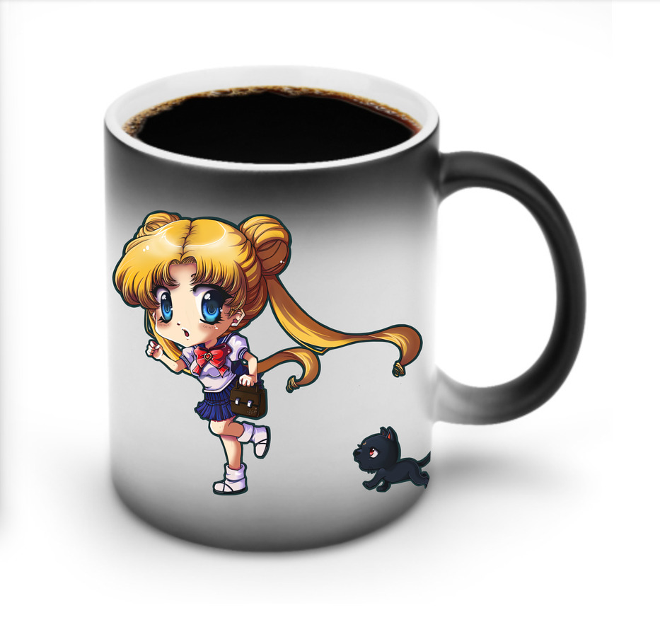 （画像用） 美少女戦士セーラームーン 愛野 美奈子 あいの みなこ Sailor Moon Aino Minako 温度変色マグカップ