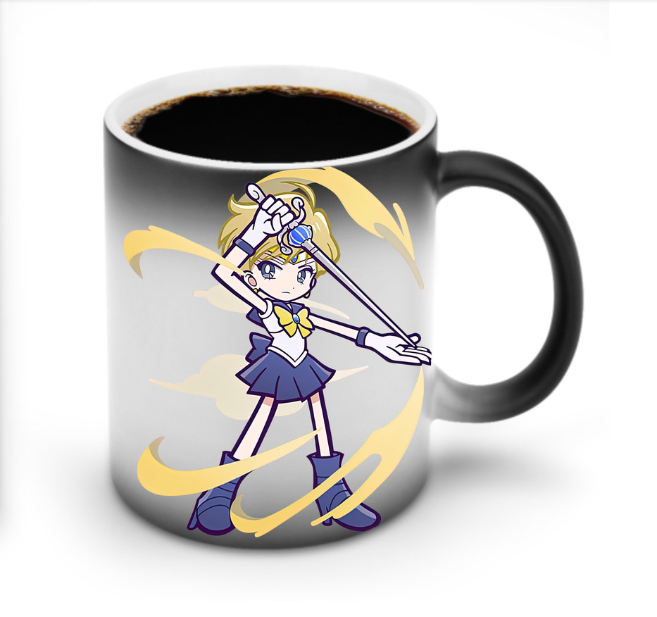 （画像用） 美少女戦士セーラームーン 天王はるか Sailor Moon Tenoh Haruka 温度変色マグカップ