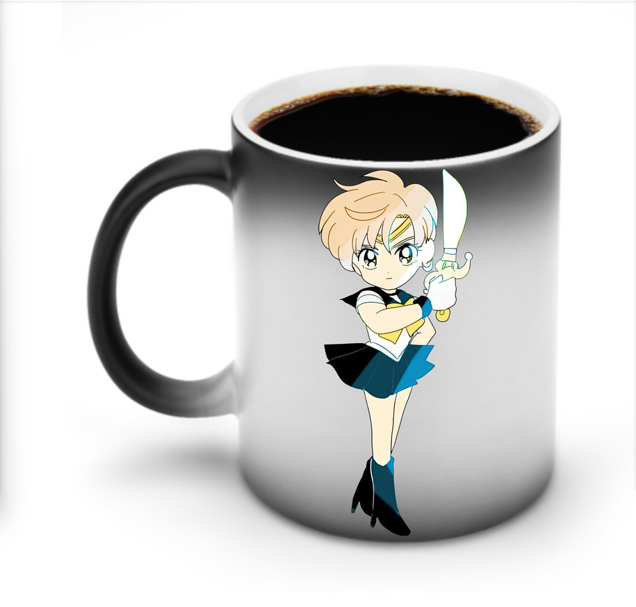（画像用） 美少女戦士セーラームーン 天王はるか Sailor Moon Tenoh Haruka 温度変色マグカップ