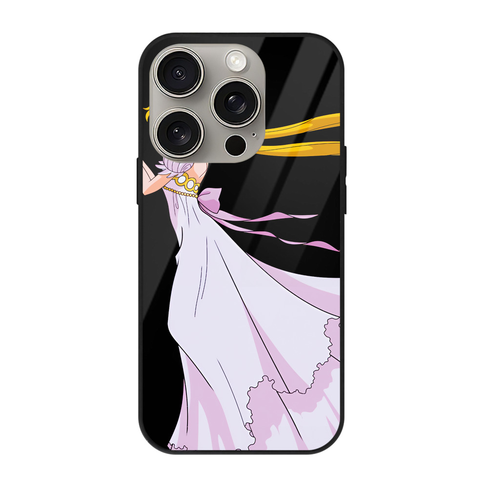 （画像用） 美少女戦士セーラームーン 愛野 美奈子 あいの みなこ Sailor Moon Aino Minako 【iPhone15Pro対応】スマホケース 耐衝撃＆黄変防止 背面ガラス
