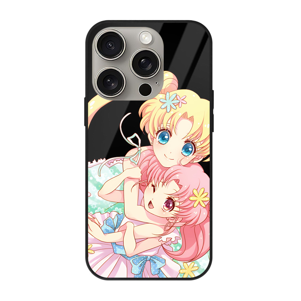 （画像用） 美少女戦士セーラームーン 愛野 美奈子 あいの みなこ Sailor Moon Aino Minako 【iPhone15Pro対応】スマホケース 耐衝撃＆黄変防止 背面ガラス