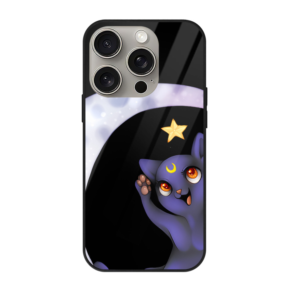 （画像用） 美少女戦士セーラームーン Sailor Moon 【iPhone15Pro対応】スマホケース 耐衝撃＆黄変防止 背面ガラス