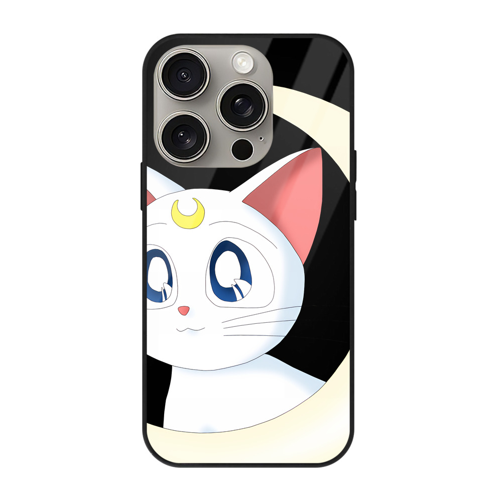 （画像用） 美少女戦士セーラームーン Sailor Moon 【iPhone15Pro対応】スマホケース 耐衝撃＆黄変防止 背面ガラス