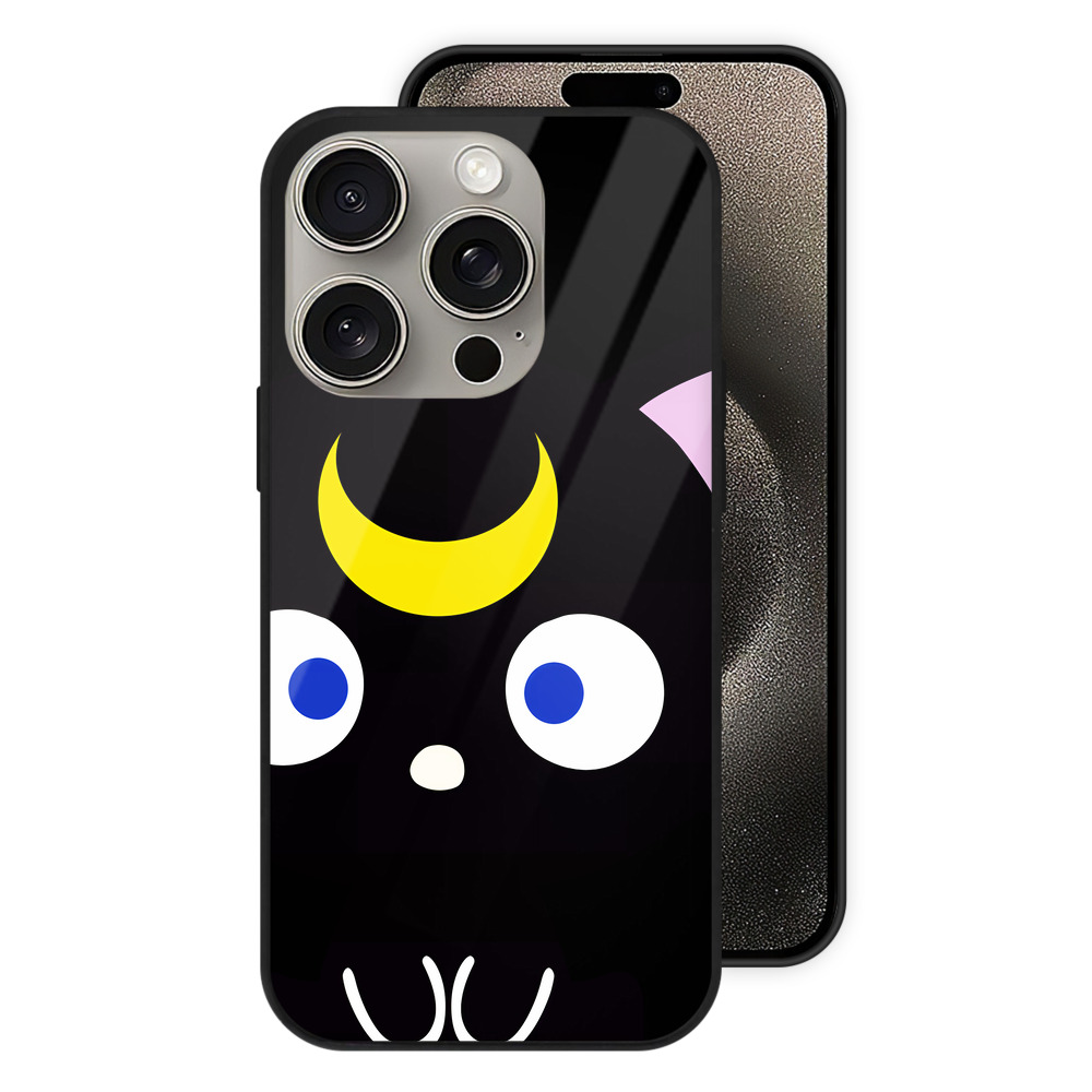 （画像用） 美少女戦士セーラームーン Sailor Moon 【iPhone15Pro対応】スマホケース 耐衝撃＆黄変防止 背面ガラス