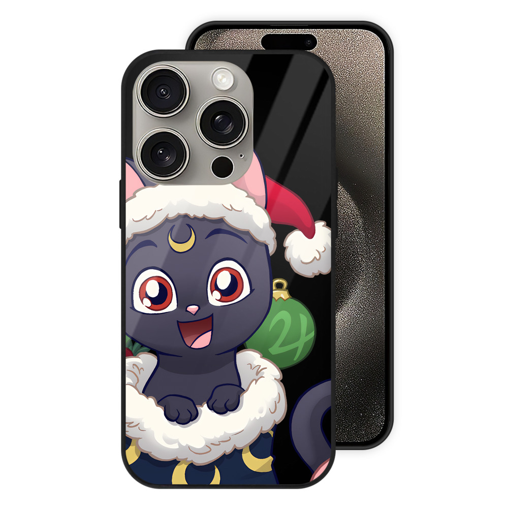 （画像用） 美少女戦士セーラームーン Sailor Moon 【iPhone15Pro対応】スマホケース 耐衝撃＆黄変防止 背面ガラス