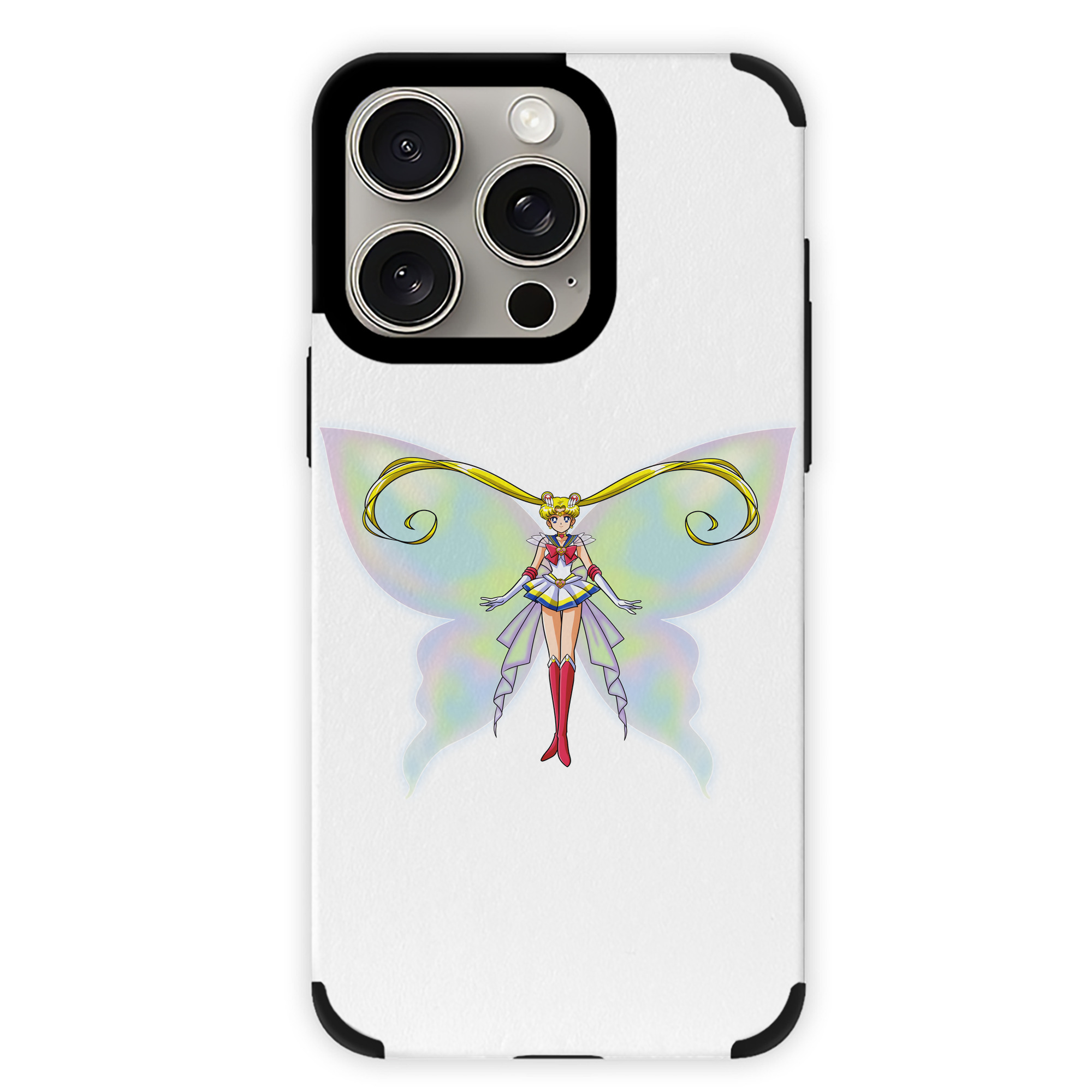 （画像用） 美少女戦士セーラームーン 月野 うさぎ つきの うさぎ Sailor Moon Tsukino Usagi 【iPhone15ProMax対応】 PUレザー スマホケース 耐衝撃＆黄変防止
