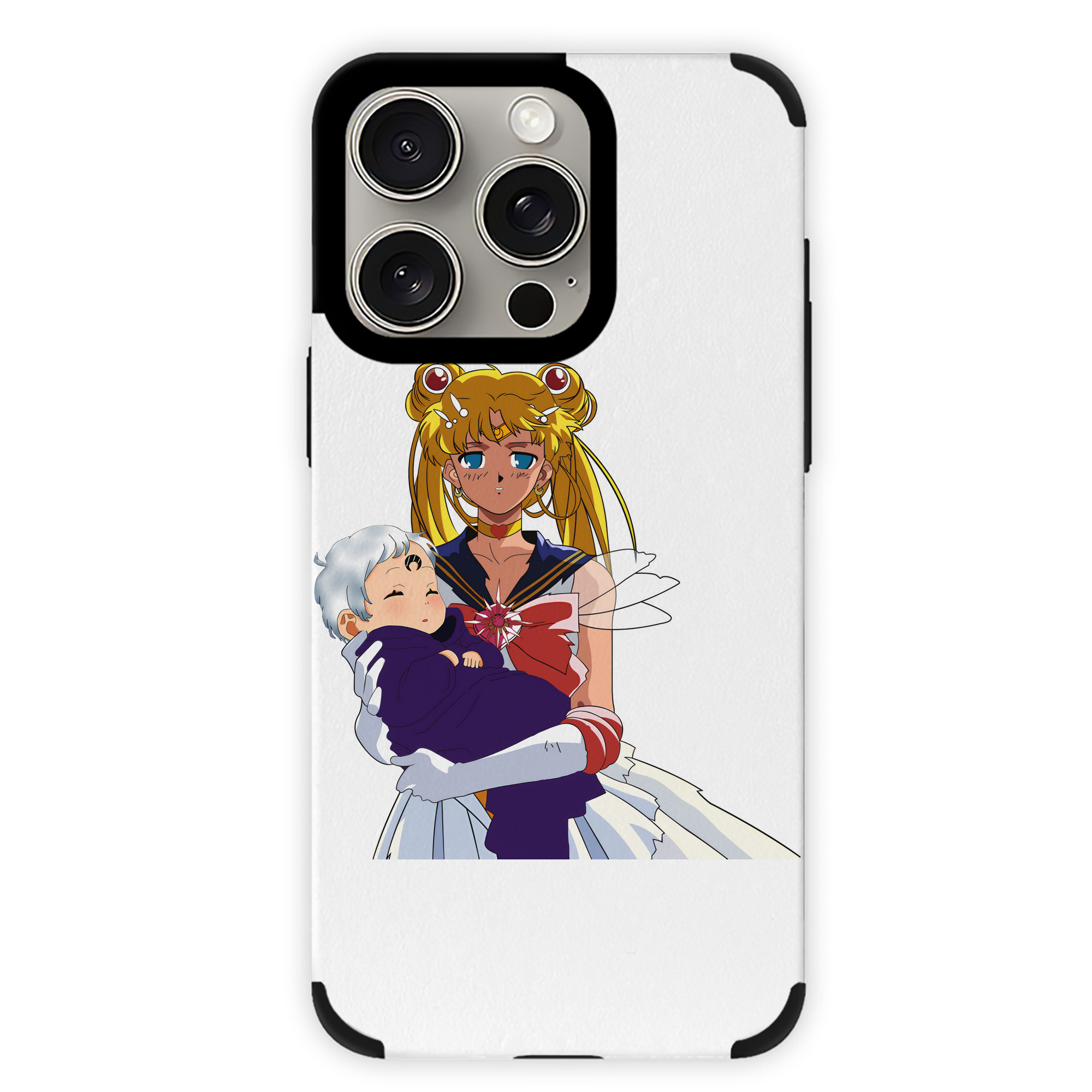 （画像用） 美少女戦士セーラームーン 月野 うさぎ つきの うさぎ Sailor Moon Tsukino Usagi 【iPhone15ProMax対応】 PUレザー スマホケース 耐衝撃＆黄変防止