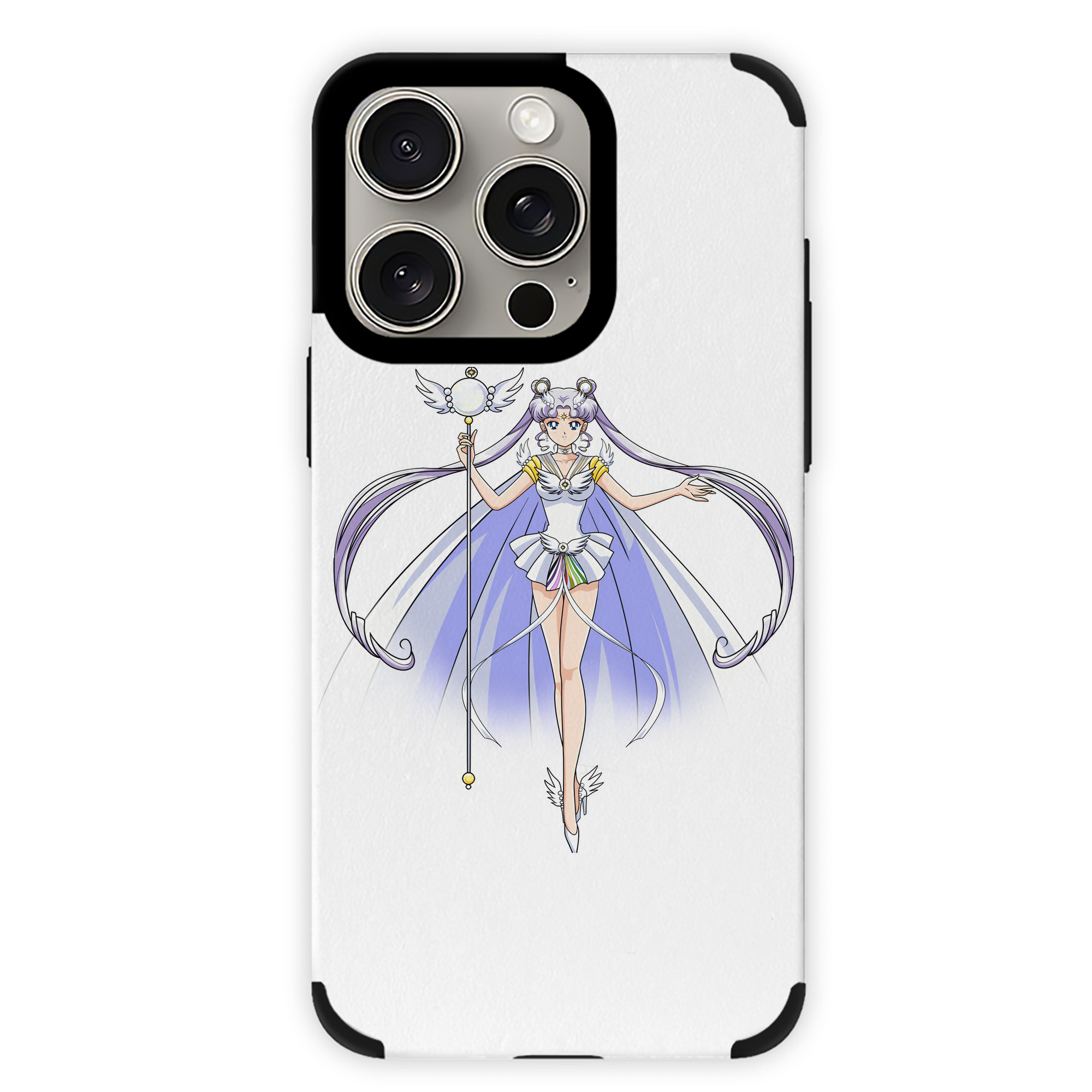 （画像用） 美少女戦士セーラームーン 月野 うさぎ つきの うさぎ Sailor Moon Tsukino Usagi 【iPhone15ProMax対応】 PUレザー スマホケース 耐衝撃＆黄変防止