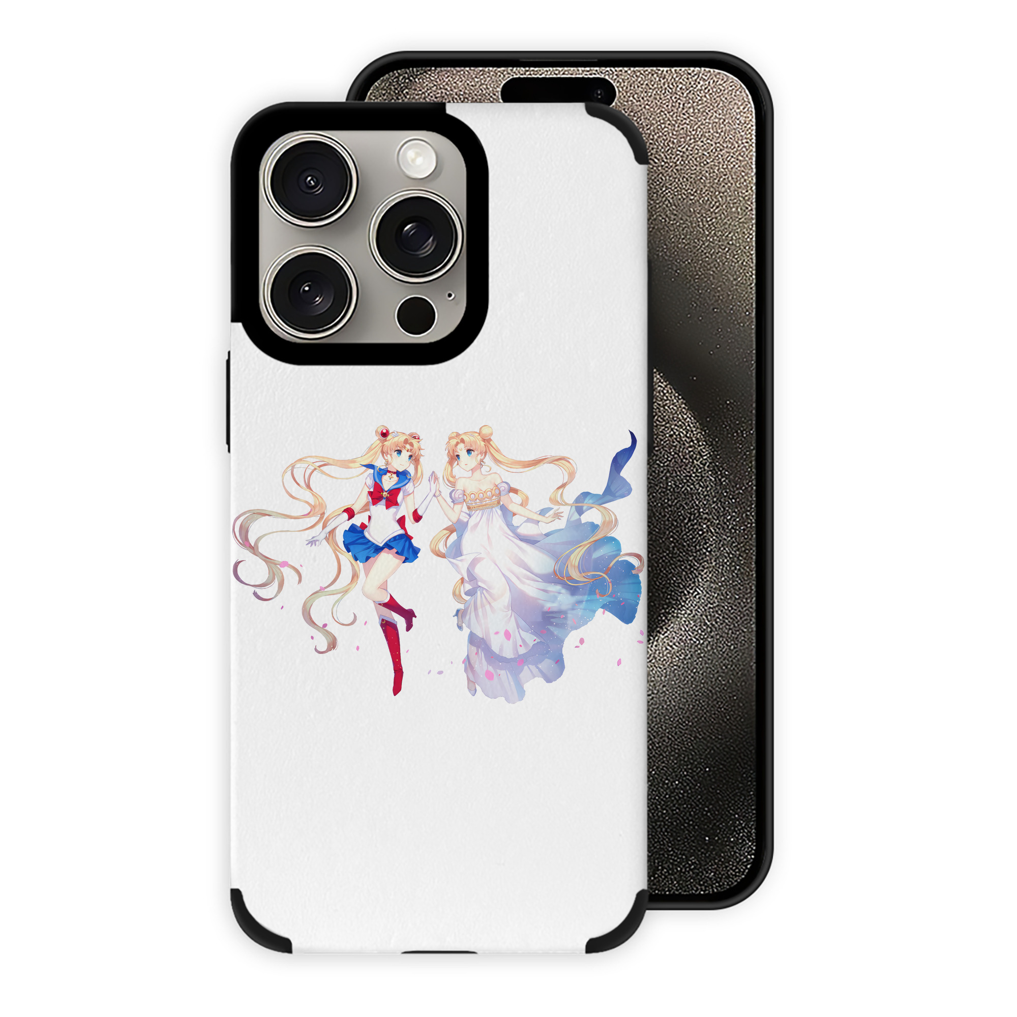 （画像用） 美少女戦士セーラームーン 月野 うさぎ つきの うさぎ Sailor Moon Tsukino Usagi 【iPhone15ProMax対応】 PUレザー スマホケース 耐衝撃＆黄変防止
