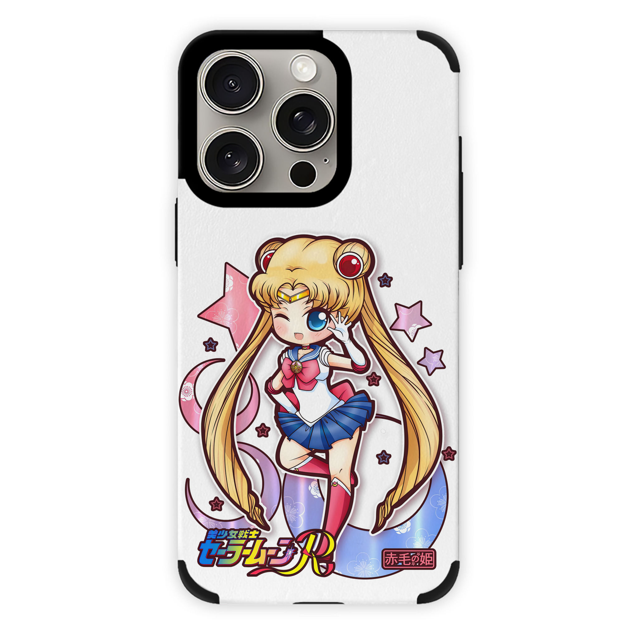 （画像用） 美少女戦士セーラームーン 月野 うさぎ つきの うさぎ Sailor Moon Tsukino Usagi 【iPhone15ProMax対応】 PUレザー スマホケース 耐衝撃＆黄変防止