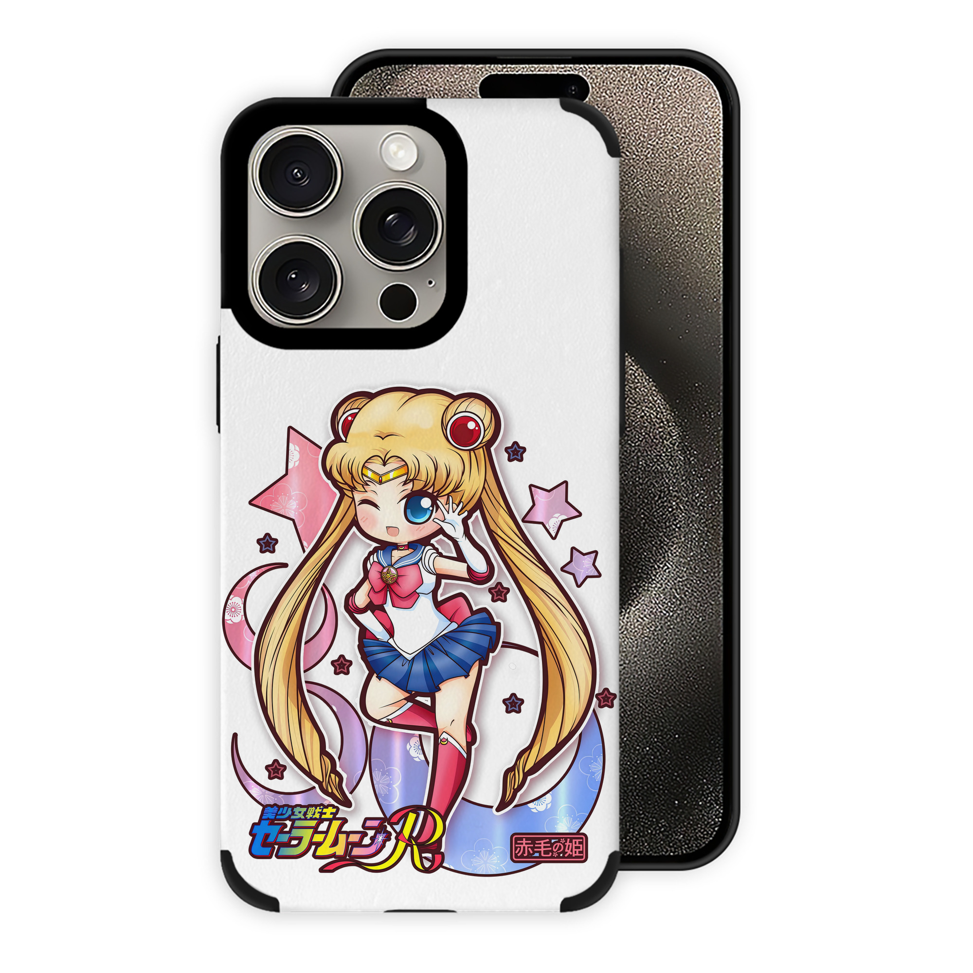 （画像用） 美少女戦士セーラームーン 月野 うさぎ つきの うさぎ Sailor Moon Tsukino Usagi 【iPhone15ProMax対応】 PUレザー スマホケース 耐衝撃＆黄変防止