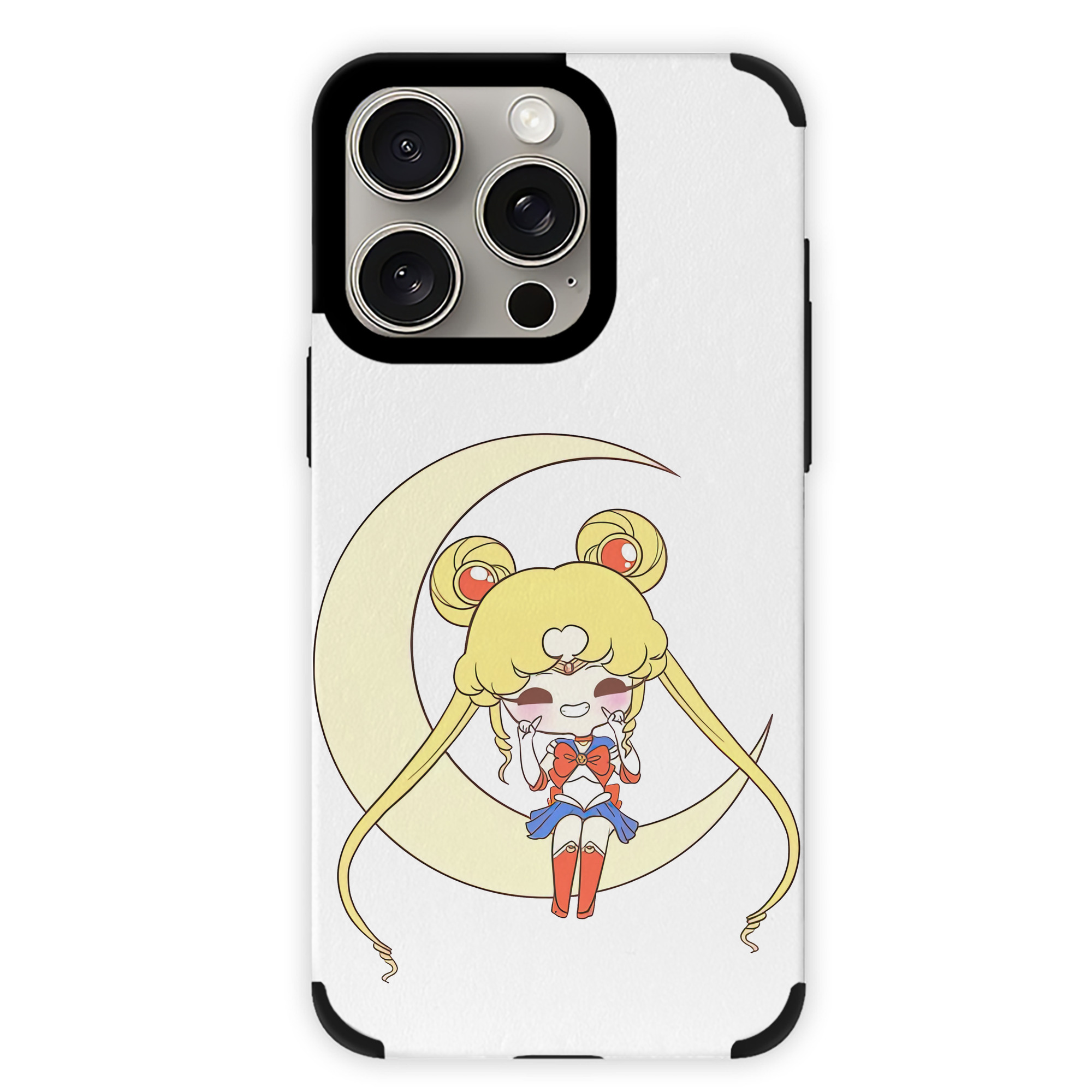 （画像用） 美少女戦士セーラームーン 月野 うさぎ つきの うさぎ Sailor Moon Tsukino Usagi 【iPhone15ProMax対応】 PUレザー スマホケース 耐衝撃＆黄変防止