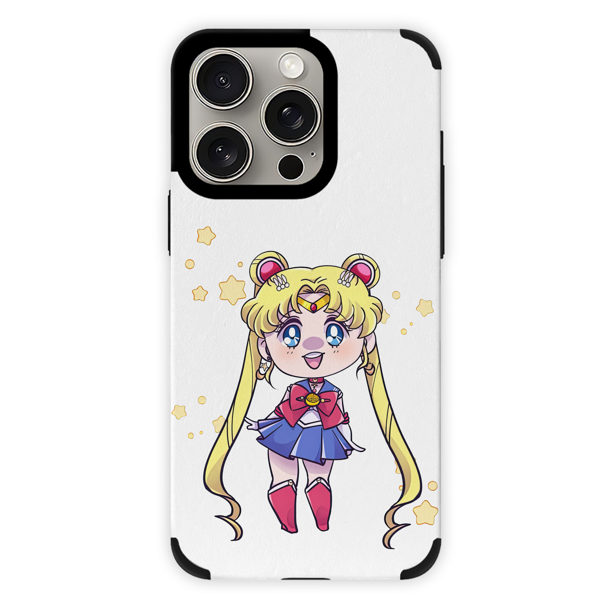 （画像用） 美少女戦士セーラームーン 月野 うさぎ つきの うさぎ Sailor Moon Tsukino Usagi 【iPhone15ProMax対応】 PUレザー スマホケース 耐衝撃＆黄変防止