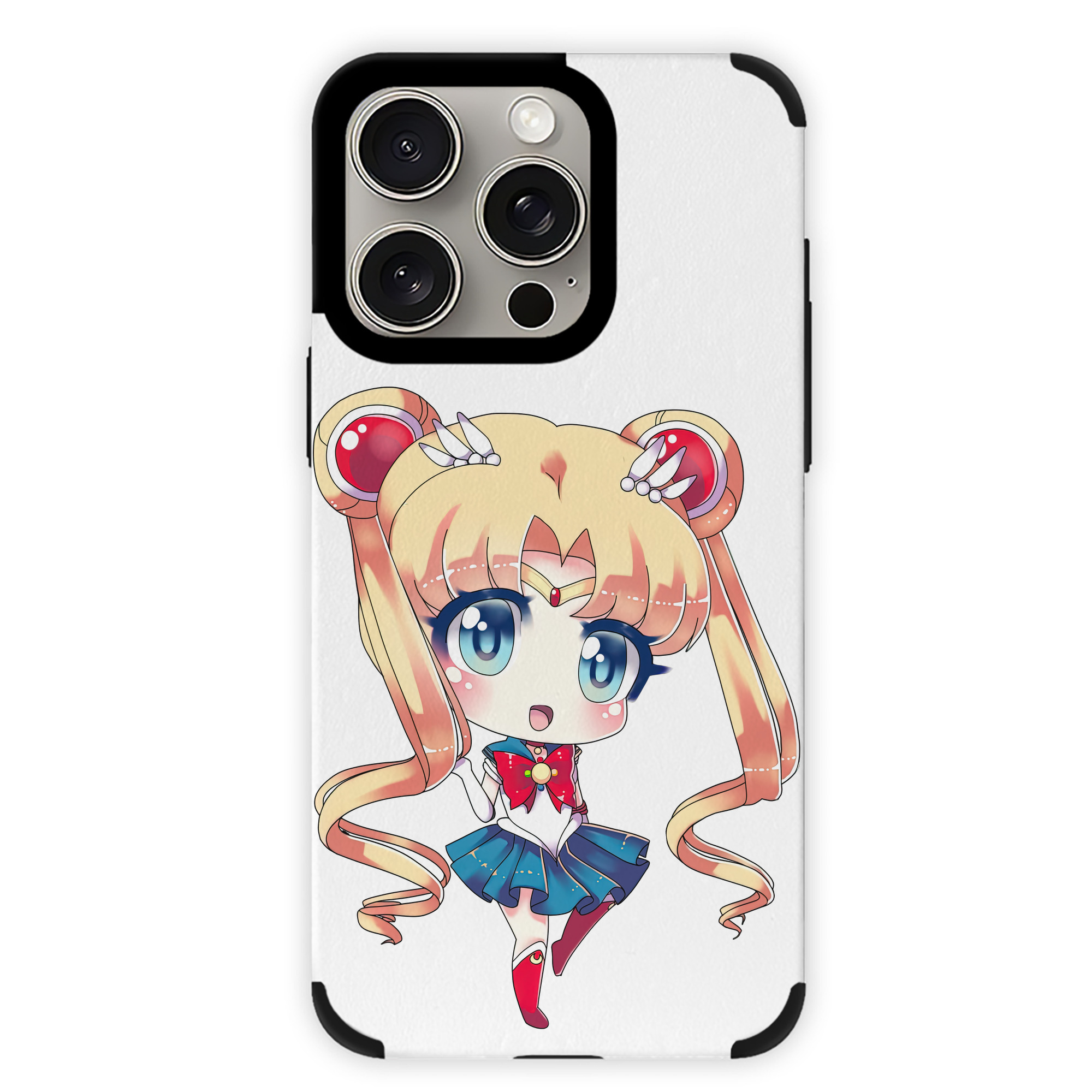 （画像用） 美少女戦士セーラームーン 月野 うさぎ つきの うさぎ Sailor Moon Tsukino Usagi 【iPhone15ProMax対応】 PUレザー スマホケース 耐衝撃＆黄変防止
