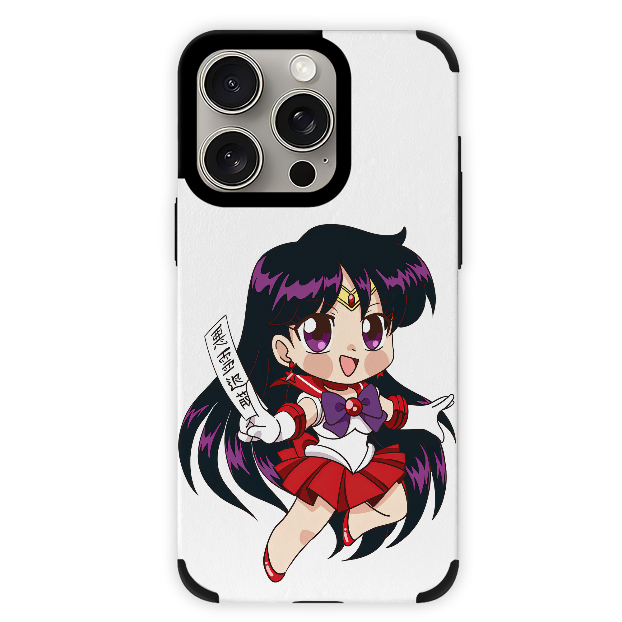 （画像用） 美少女戦士セーラームーン 火野レイ ひの レイ Sailor Moon Hino Rei （セーラーマーズ,Sailor Mars） 【iPhone15ProMax対応】 PUレザー スマホケース 耐衝撃＆黄変防止