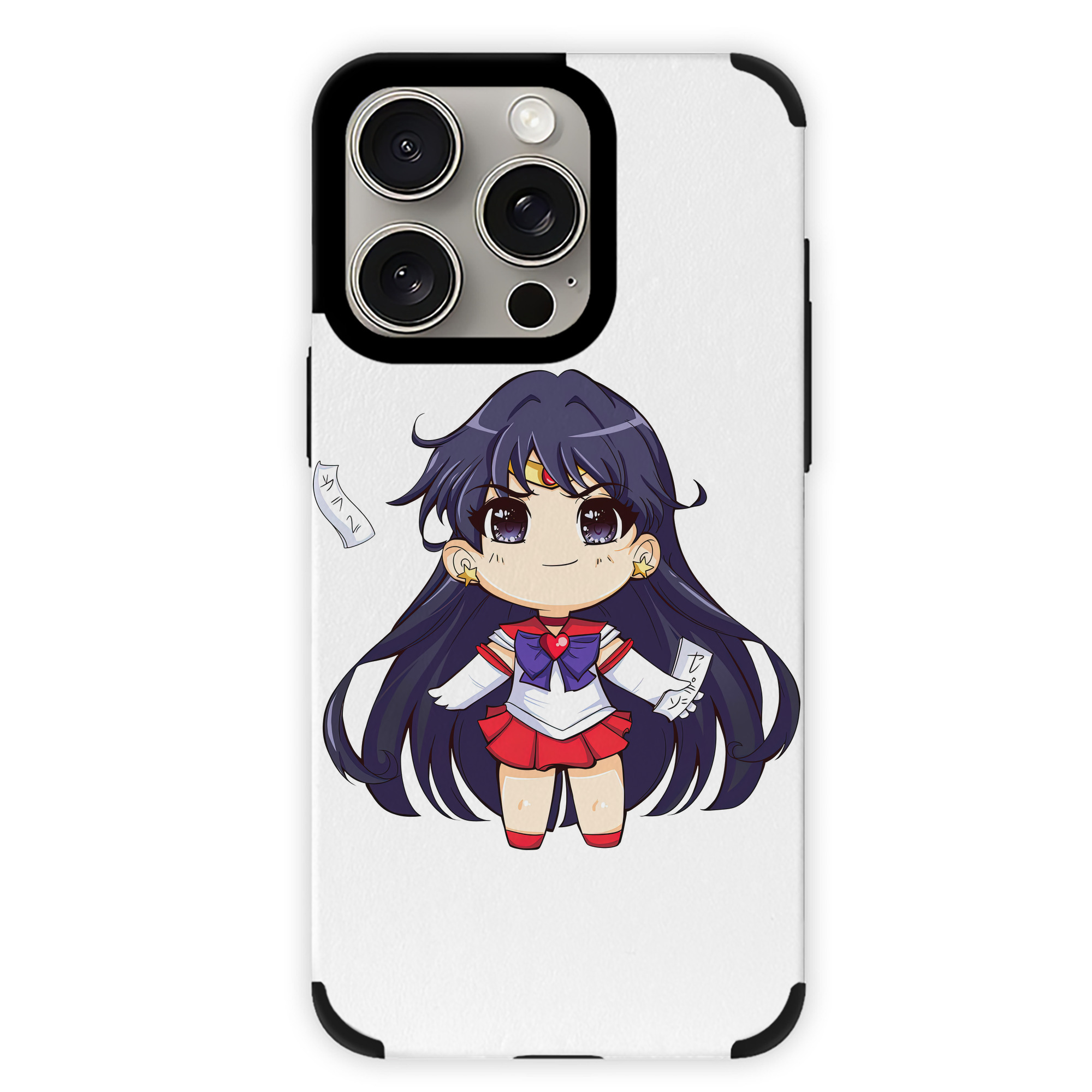 （画像用） 美少女戦士セーラームーン 火野レイ ひの レイ Sailor Moon Hino Rei （セーラーマーズ,Sailor Mars） 【iPhone15ProMax対応】 PUレザー スマホケース 耐衝撃＆黄変防止