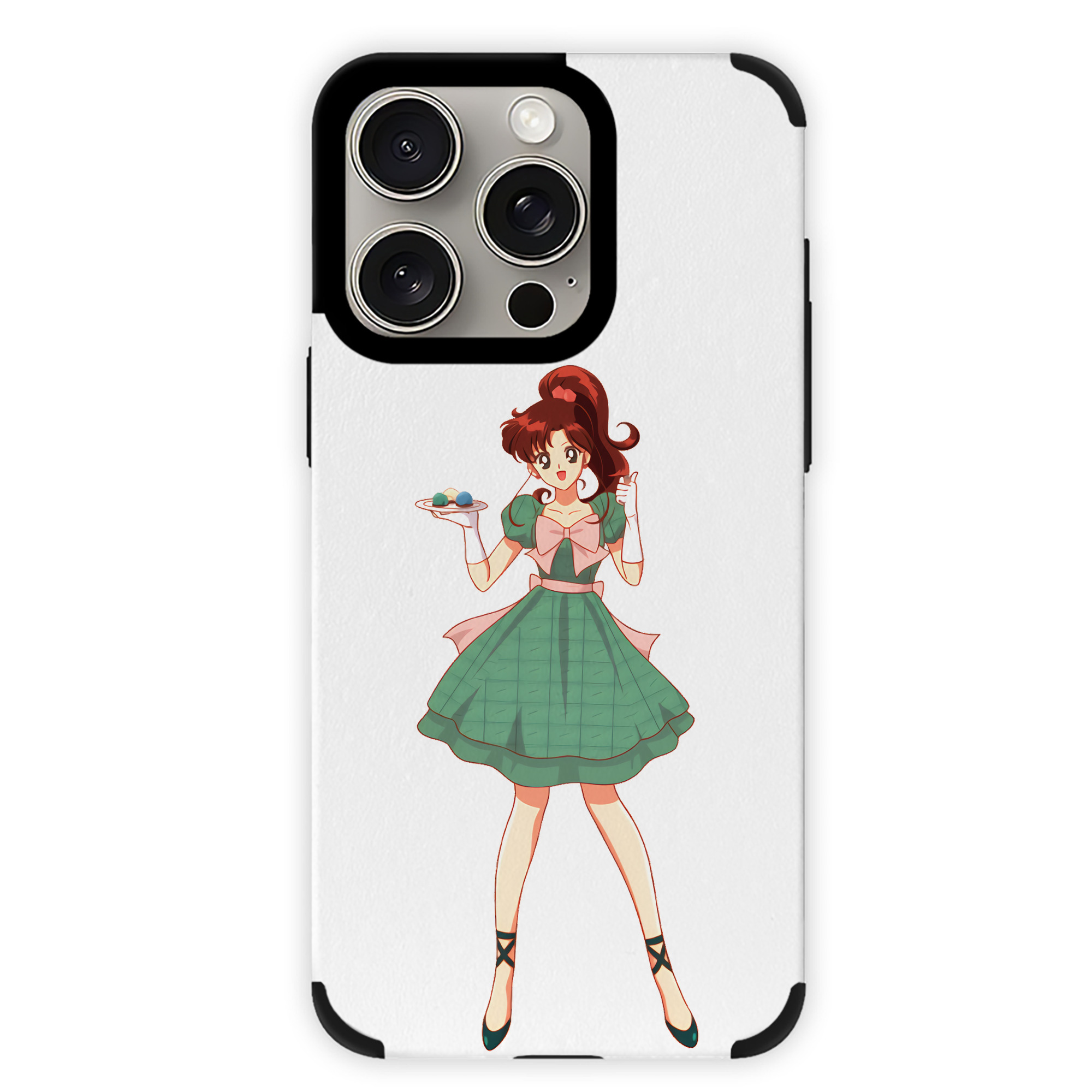 （画像用） 美少女戦士セーラームーン 木野 まこと きの まこと Sailor Moon Kino Makoto （セーラージュピター；Sailor Jupiter） 【iPhone15ProMax対応】 PUレザー スマホケース 耐衝撃＆黄変防止