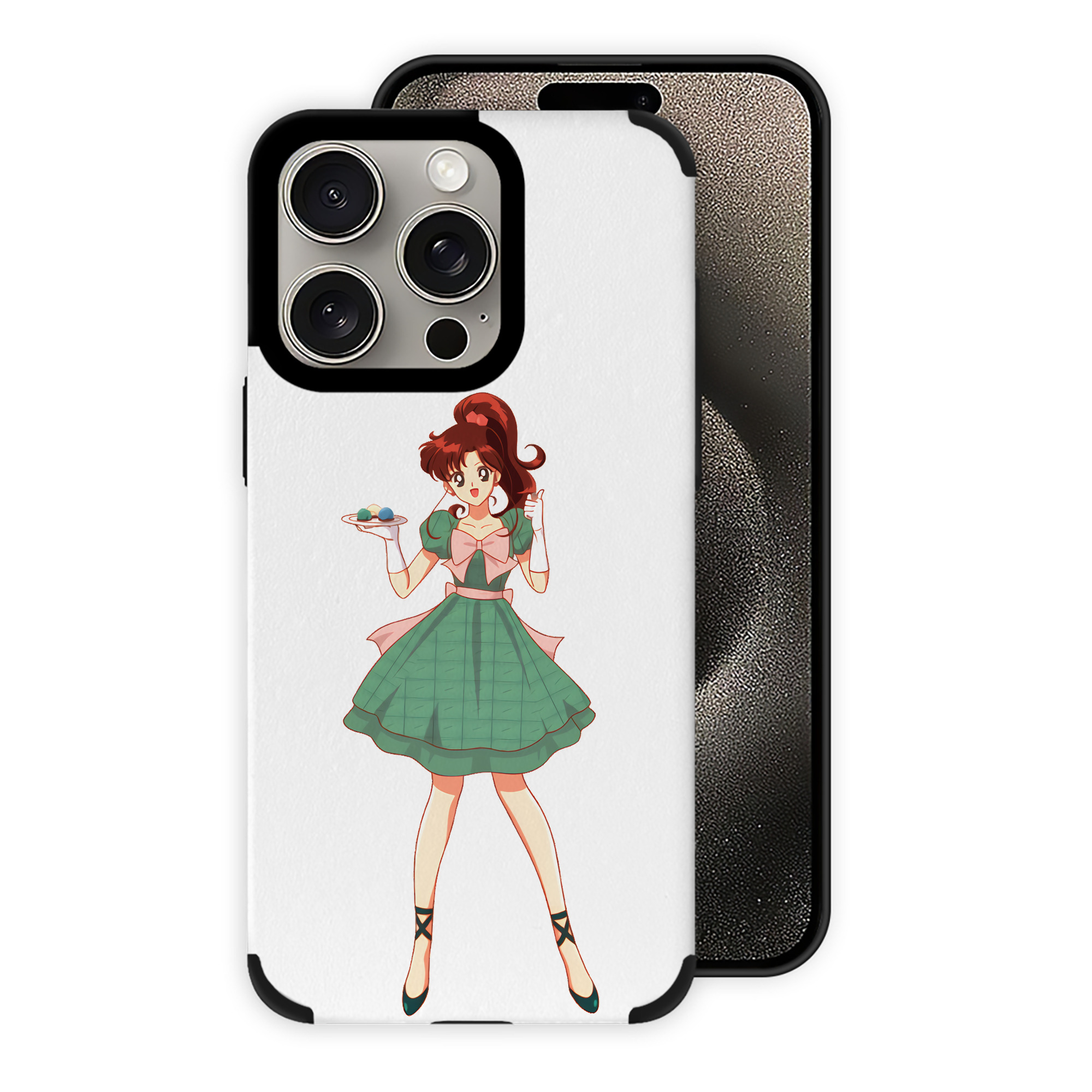 （画像用） 美少女戦士セーラームーン 木野 まこと きの まこと Sailor Moon Kino Makoto （セーラージュピター；Sailor Jupiter） 【iPhone15ProMax対応】 PUレザー スマホケース 耐衝撃＆黄変防止