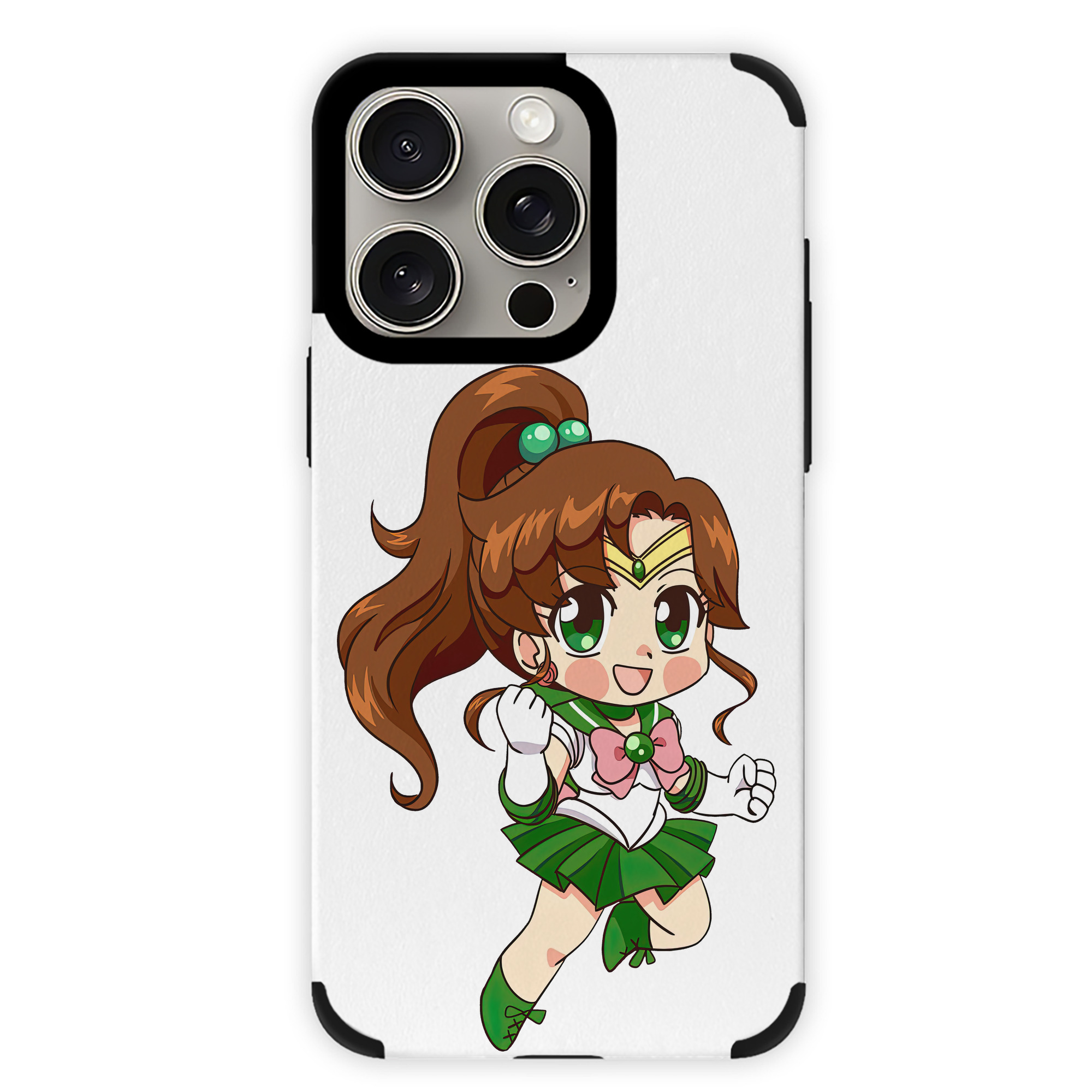 （画像用） 美少女戦士セーラームーン 木野 まこと きの まこと Sailor Moon Kino Makoto （セーラージュピター；Sailor Jupiter） 【iPhone15ProMax対応】 PUレザー スマホケース 耐衝撃＆黄変防止