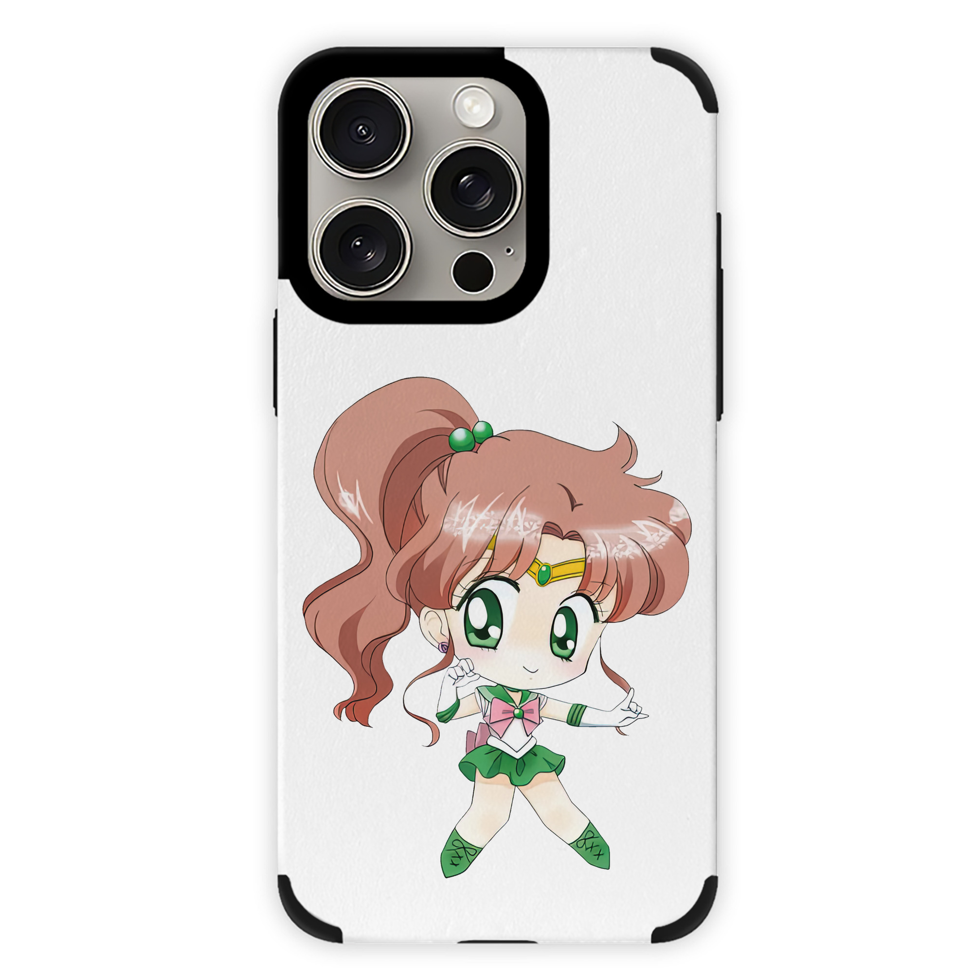 （画像用） 美少女戦士セーラームーン 木野 まこと きの まこと Sailor Moon Kino Makoto （セーラージュピター；Sailor Jupiter） 【iPhone15ProMax対応】 PUレザー スマホケース 耐衝撃＆黄変防止