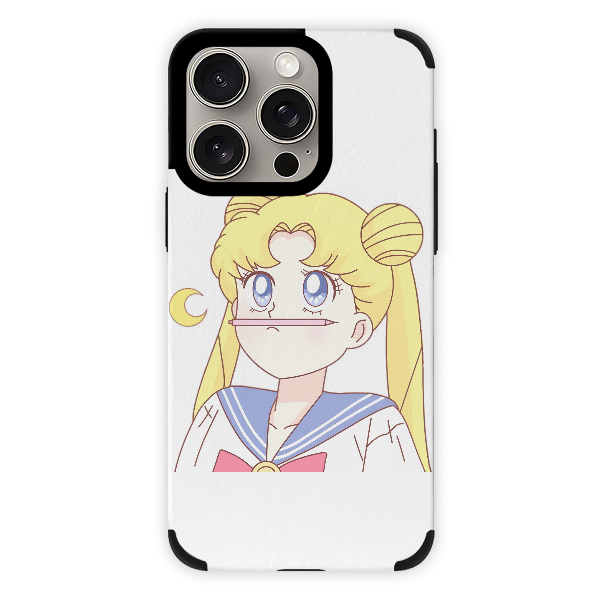 （画像用） 美少女戦士セーラームーン 愛野 美奈子 あいの みなこ Sailor Moon Aino Minako 【iPhone15ProMax対応】 PUレザー スマホケース 耐衝撃＆黄変防止
