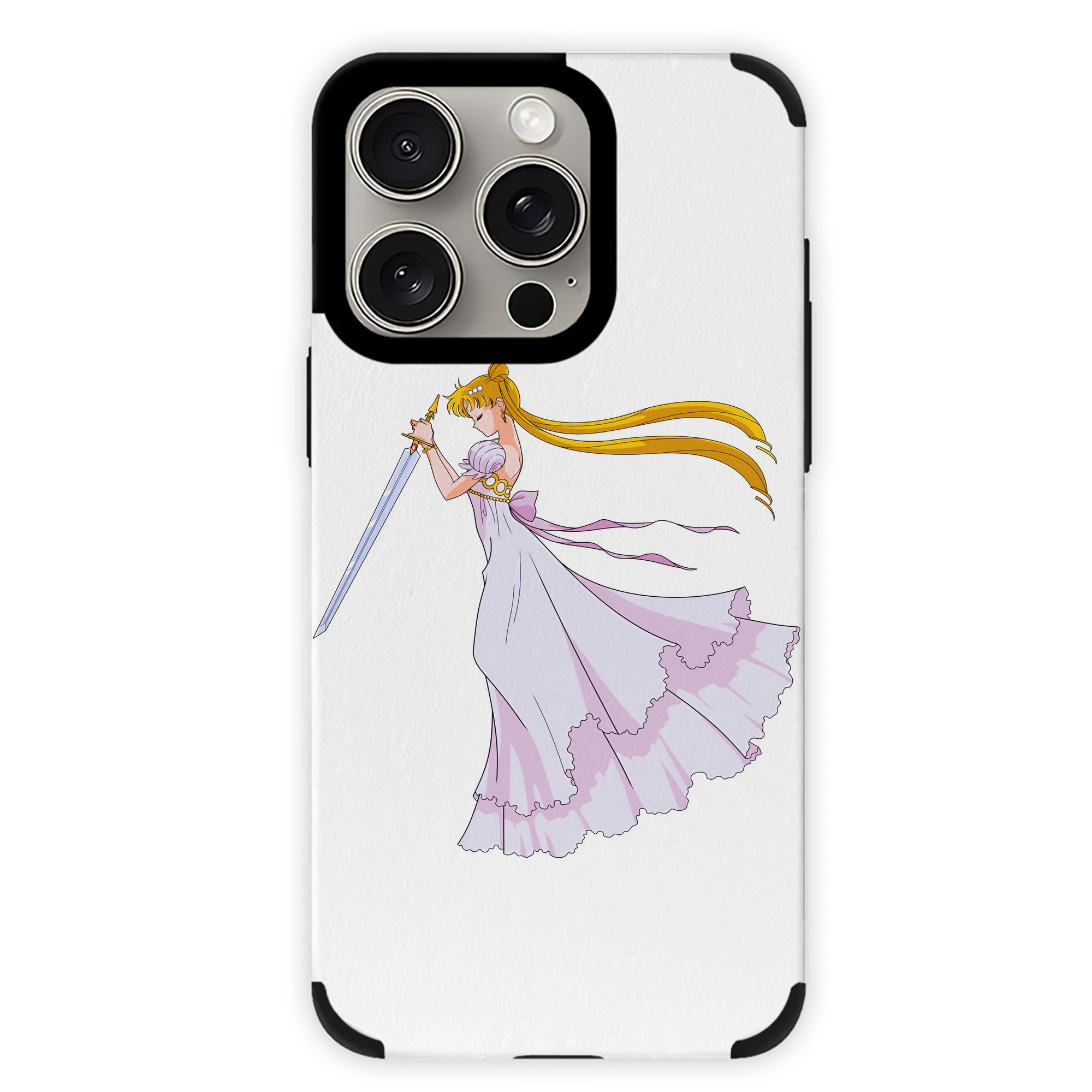 （画像用） 美少女戦士セーラームーン 愛野 美奈子 あいの みなこ Sailor Moon Aino Minako 【iPhone15ProMax対応】 PUレザー スマホケース 耐衝撃＆黄変防止