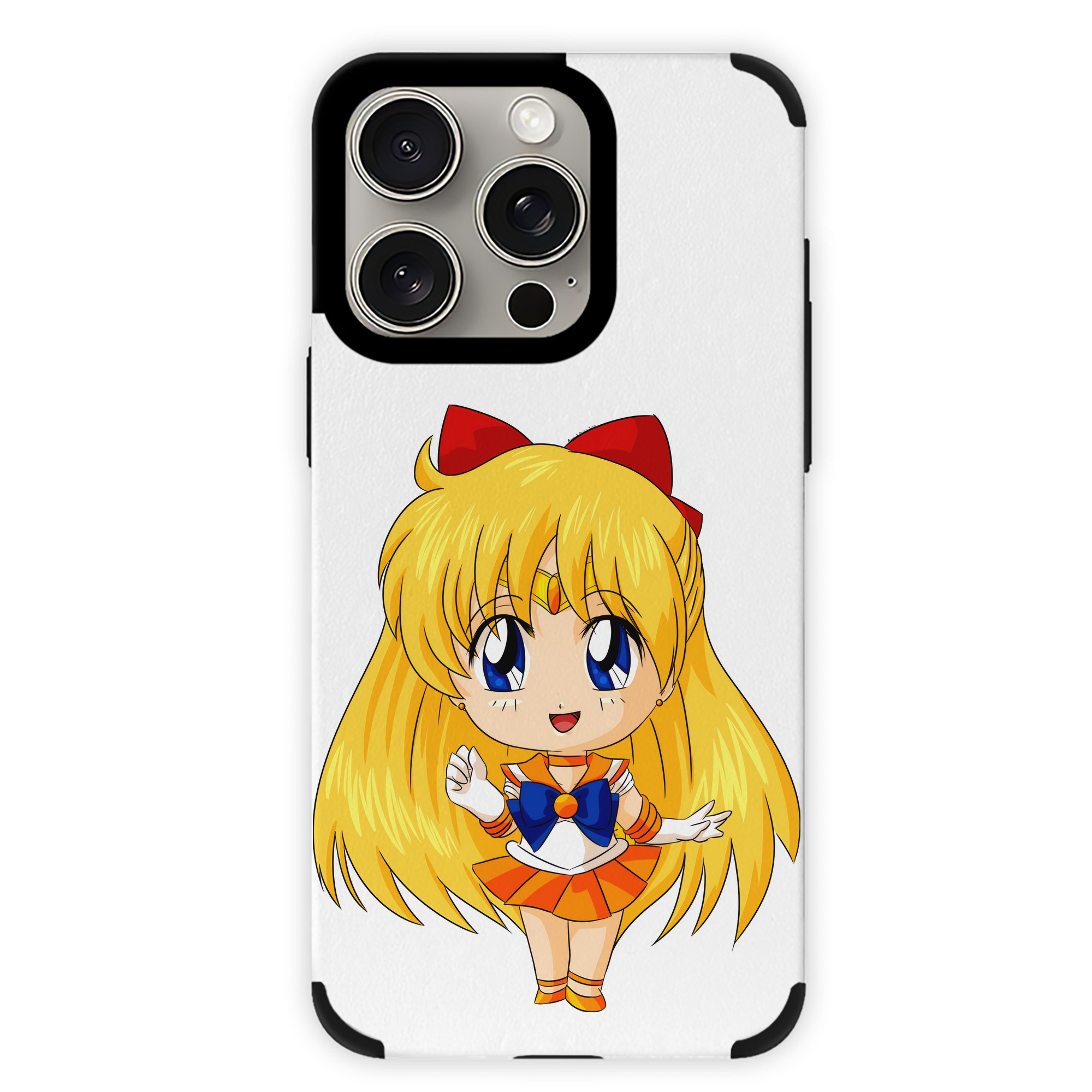 （画像用） 美少女戦士セーラームーン 愛野 美奈子 あいの みなこ Sailor Moon Aino Minako 【iPhone15ProMax対応】 PUレザー スマホケース 耐衝撃＆黄変防止