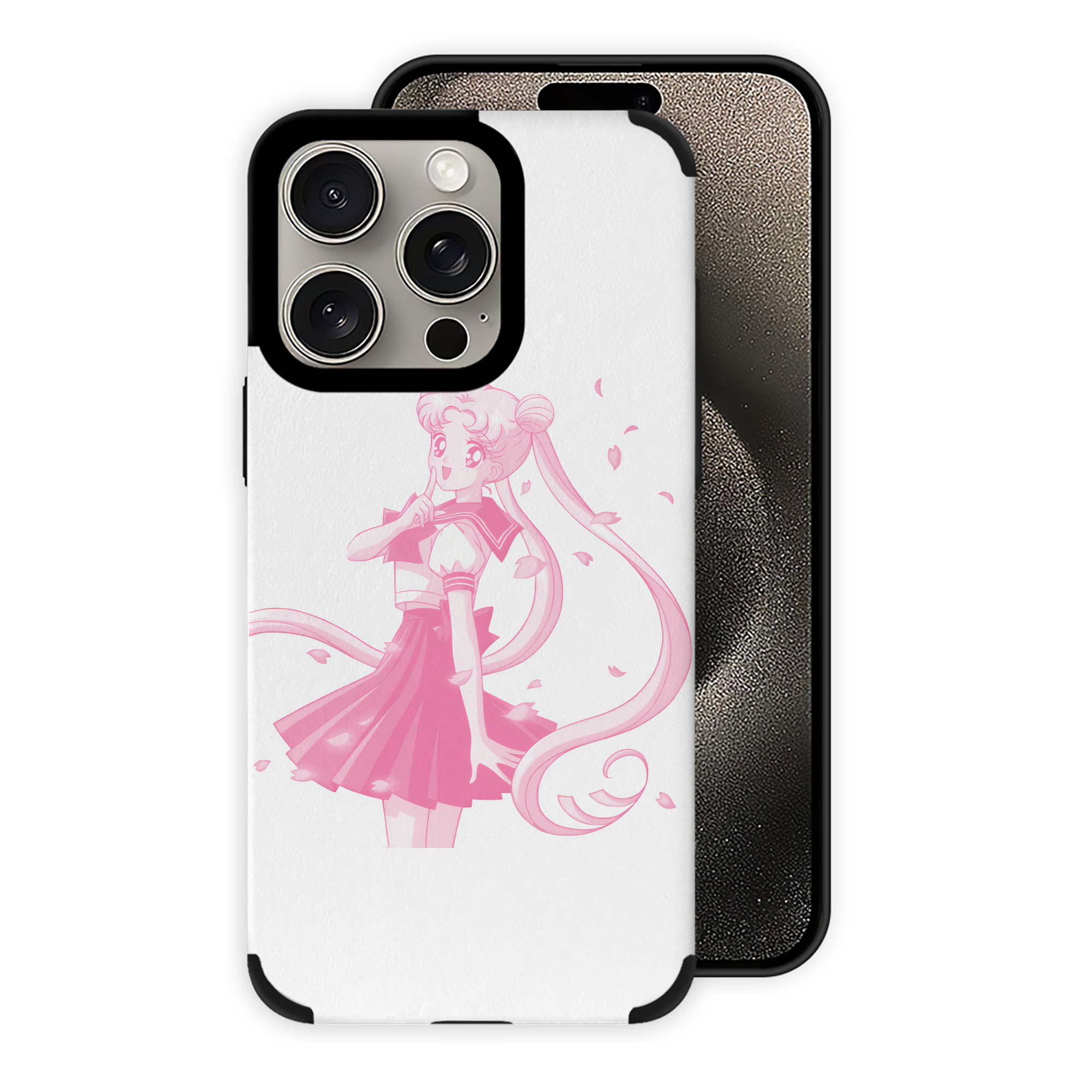 （画像用） 美少女戦士セーラームーン 愛野 美奈子 あいの みなこ Sailor Moon Aino Minako 【iPhone15ProMax対応】 PUレザー スマホケース 耐衝撃＆黄変防止
