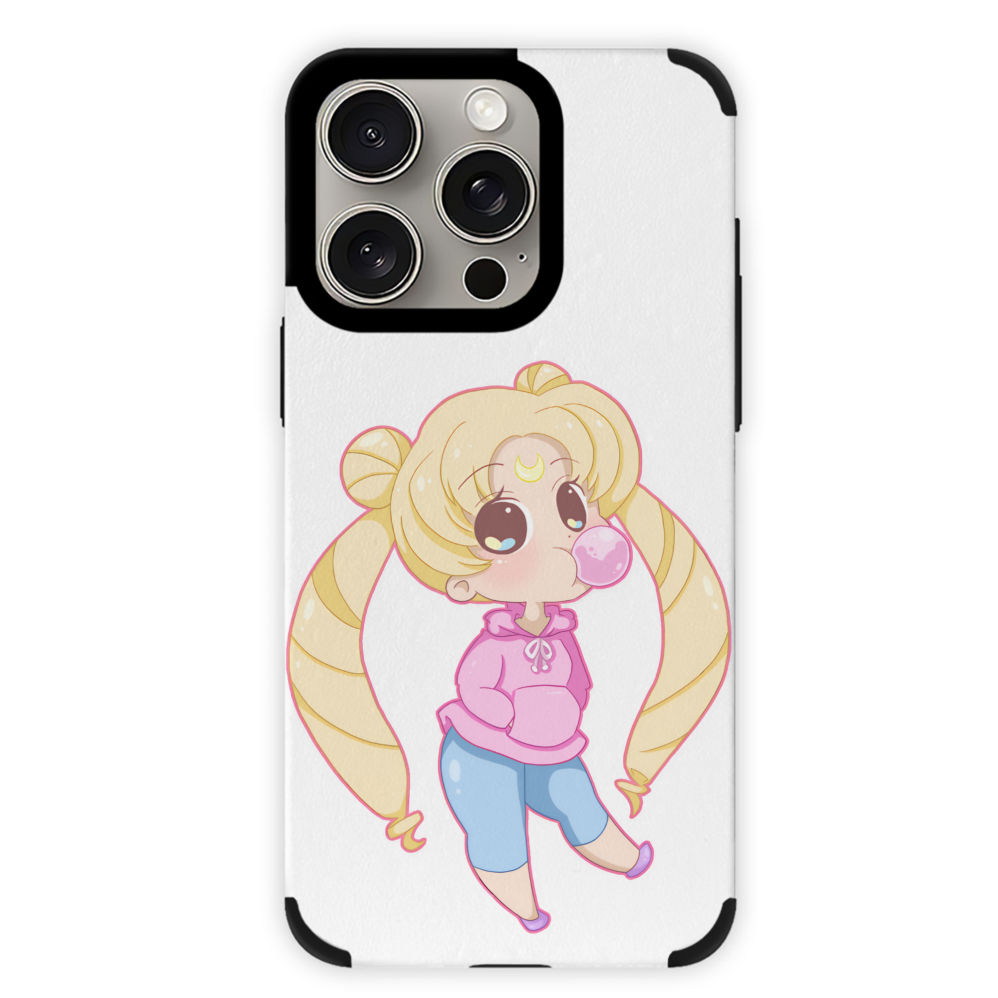 （画像用） 美少女戦士セーラームーン 愛野 美奈子 あいの みなこ Sailor Moon Aino Minako 【iPhone15ProMax対応】 PUレザー スマホケース 耐衝撃＆黄変防止