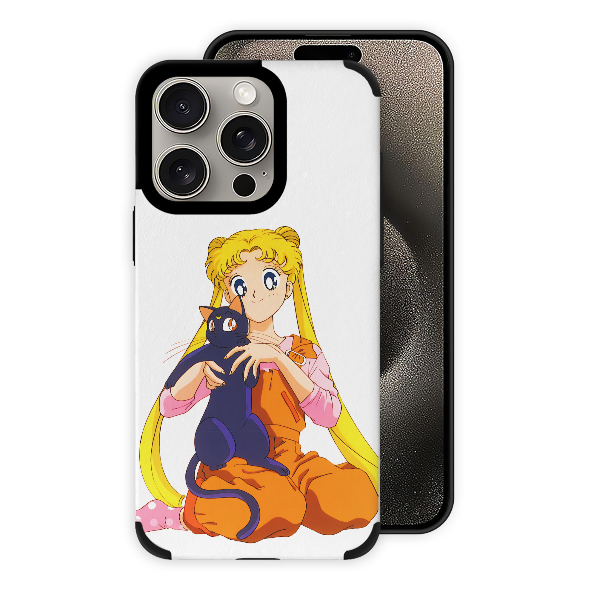 （画像用） 美少女戦士セーラームーン 愛野 美奈子 あいの みなこ Sailor Moon Aino Minako 【iPhone15ProMax対応】 PUレザー スマホケース 耐衝撃＆黄変防止