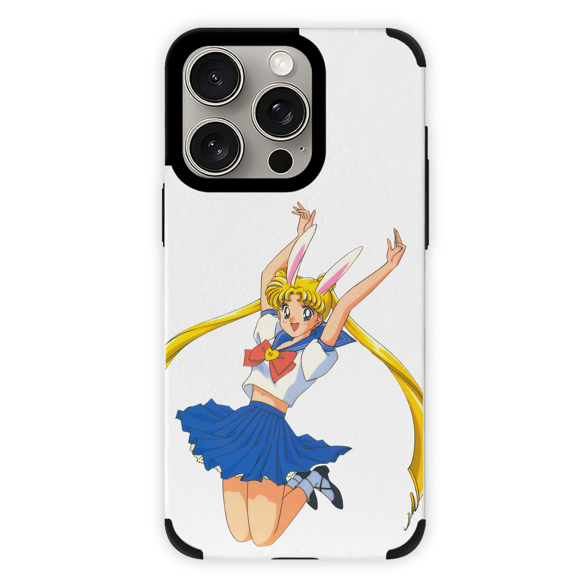 （画像用） 美少女戦士セーラームーン 愛野 美奈子 あいの みなこ Sailor Moon Aino Minako 【iPhone15ProMax対応】 PUレザー スマホケース 耐衝撃＆黄変防止
