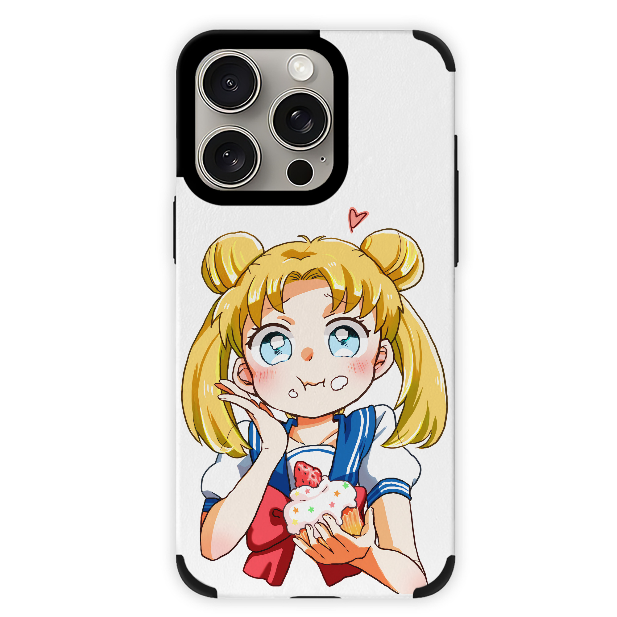 （画像用） 美少女戦士セーラームーン 愛野 美奈子 あいの みなこ Sailor Moon Aino Minako 【iPhone15ProMax対応】 PUレザー スマホケース 耐衝撃＆黄変防止