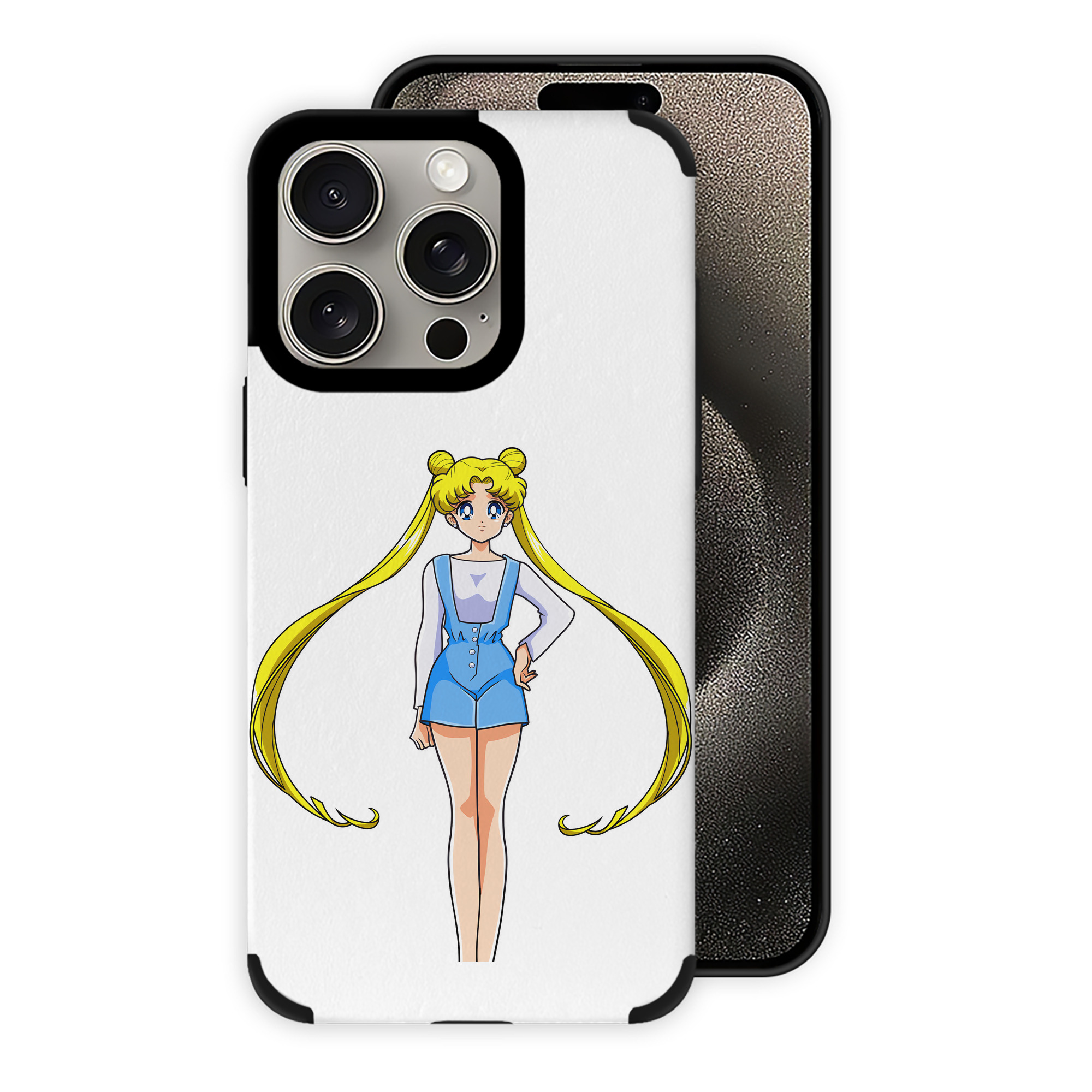 （画像用） 美少女戦士セーラームーン 愛野 美奈子 あいの みなこ Sailor Moon Aino Minako 【iPhone15ProMax対応】 PUレザー スマホケース 耐衝撃＆黄変防止