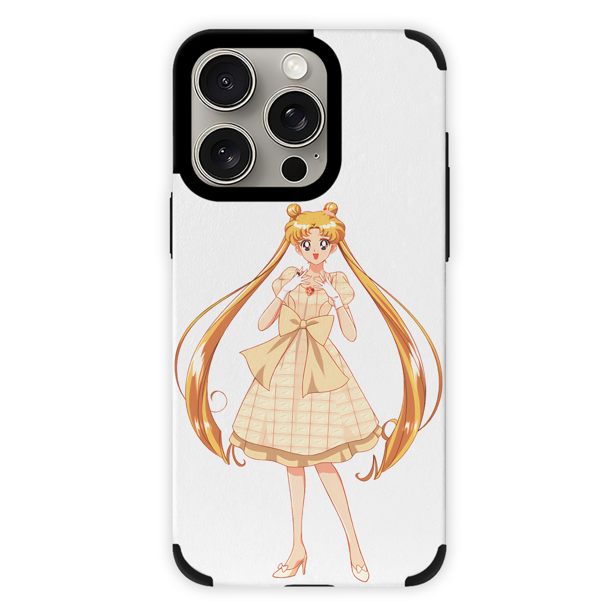 （画像用） 美少女戦士セーラームーン 愛野 美奈子 あいの みなこ Sailor Moon Aino Minako 【iPhone15ProMax対応】 PUレザー スマホケース 耐衝撃＆黄変防止