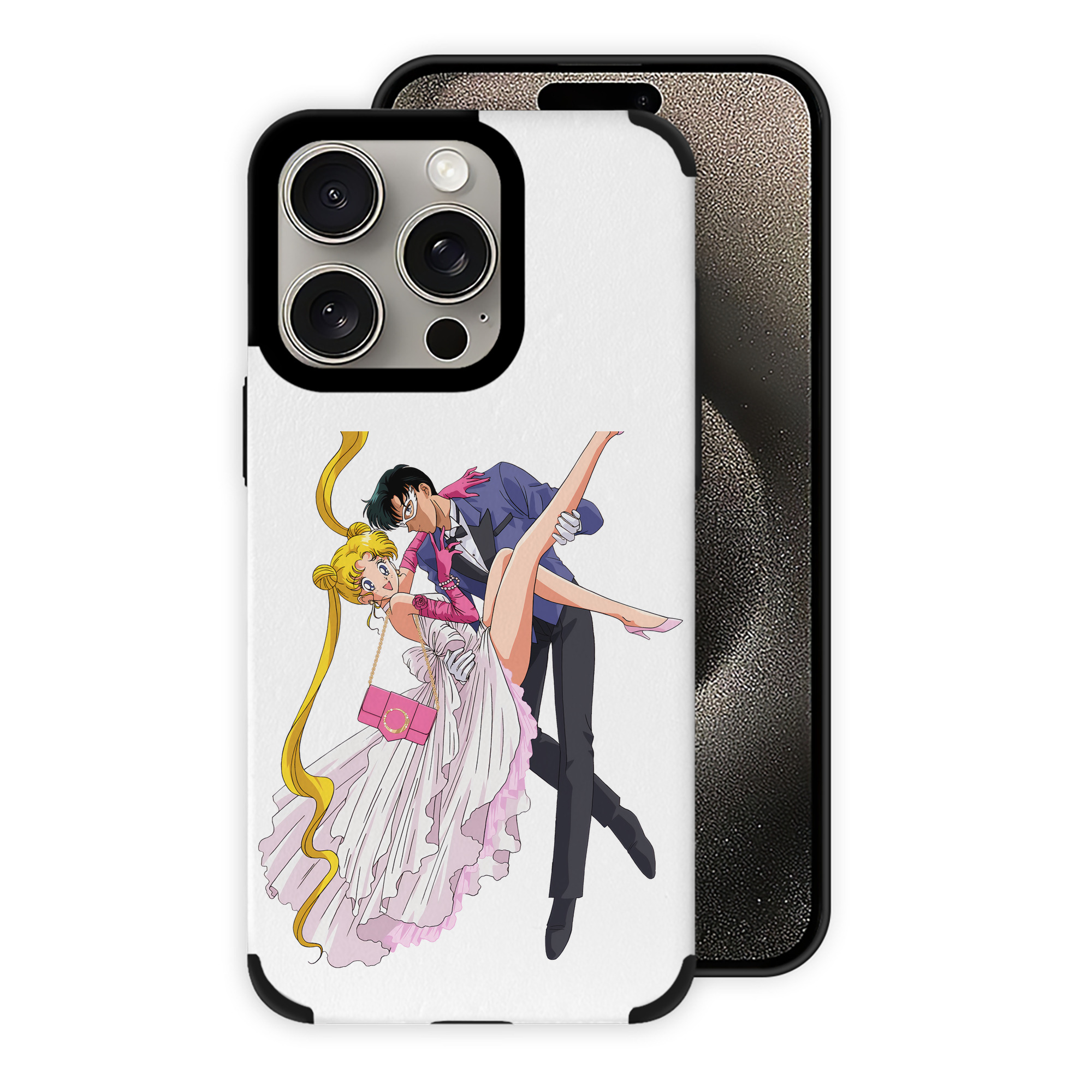 （画像用） 美少女戦士セーラームーン 愛野 美奈子 あいの みなこ Sailor Moon Aino Minako 【iPhone15ProMax対応】 PUレザー スマホケース 耐衝撃＆黄変防止