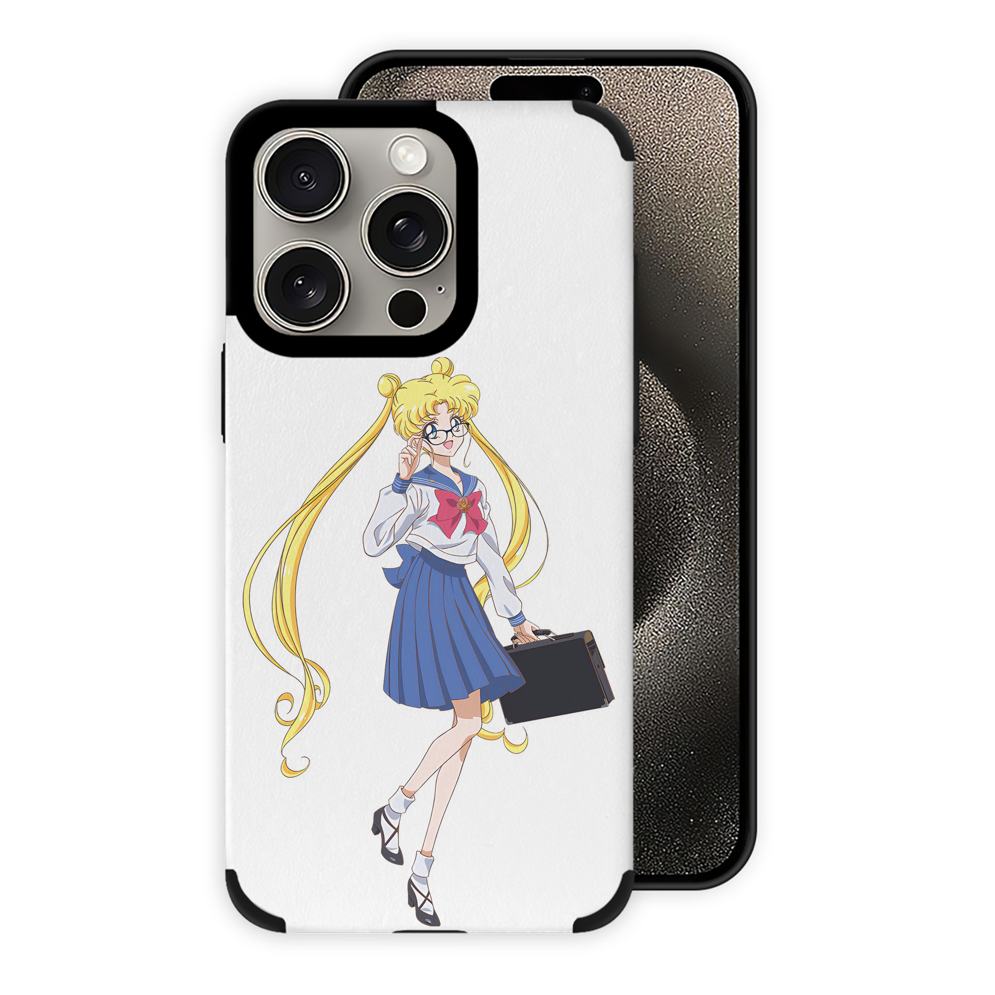 （画像用） 美少女戦士セーラームーン 愛野 美奈子 あいの みなこ Sailor Moon Aino Minako 【iPhone15ProMax対応】 PUレザー スマホケース 耐衝撃＆黄変防止