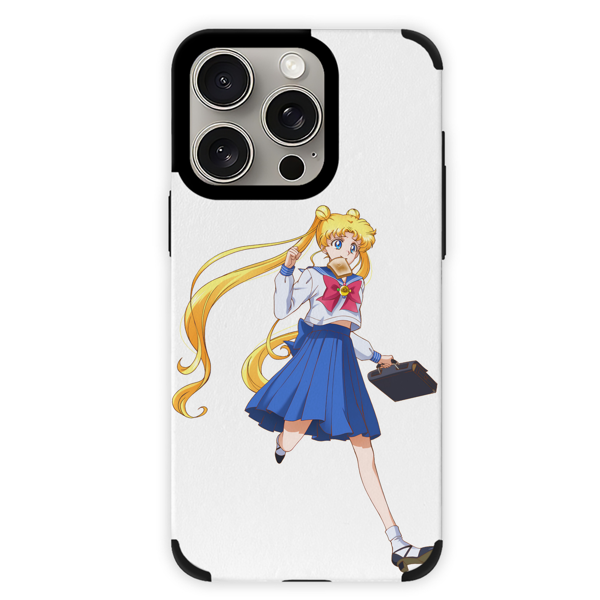 （画像用） 美少女戦士セーラームーン 愛野 美奈子 あいの みなこ Sailor Moon Aino Minako 【iPhone15ProMax対応】 PUレザー スマホケース 耐衝撃＆黄変防止
