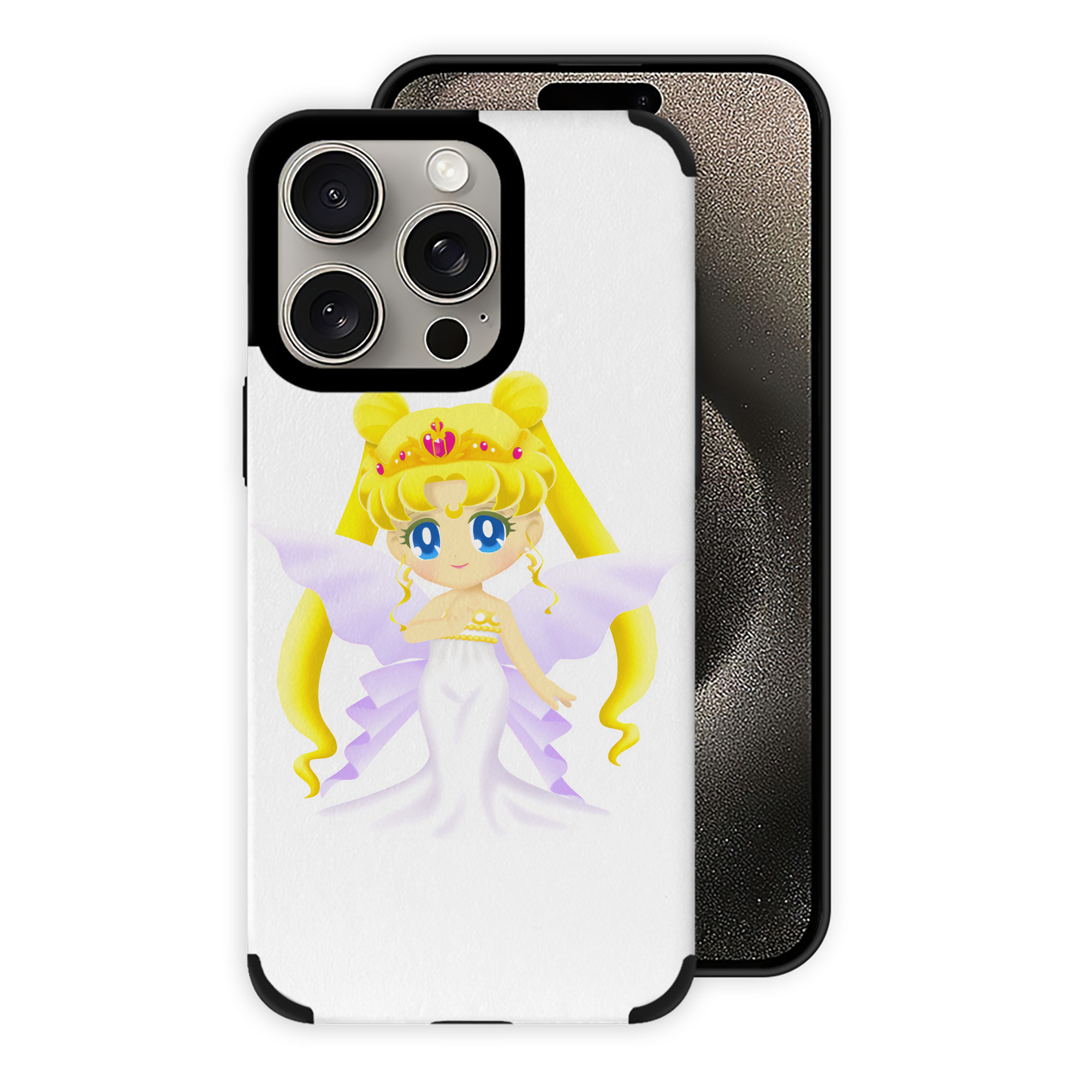 （画像用） 美少女戦士セーラームーン 愛野 美奈子 あいの みなこ Sailor Moon Aino Minako 【iPhone15ProMax対応】 PUレザー スマホケース 耐衝撃＆黄変防止