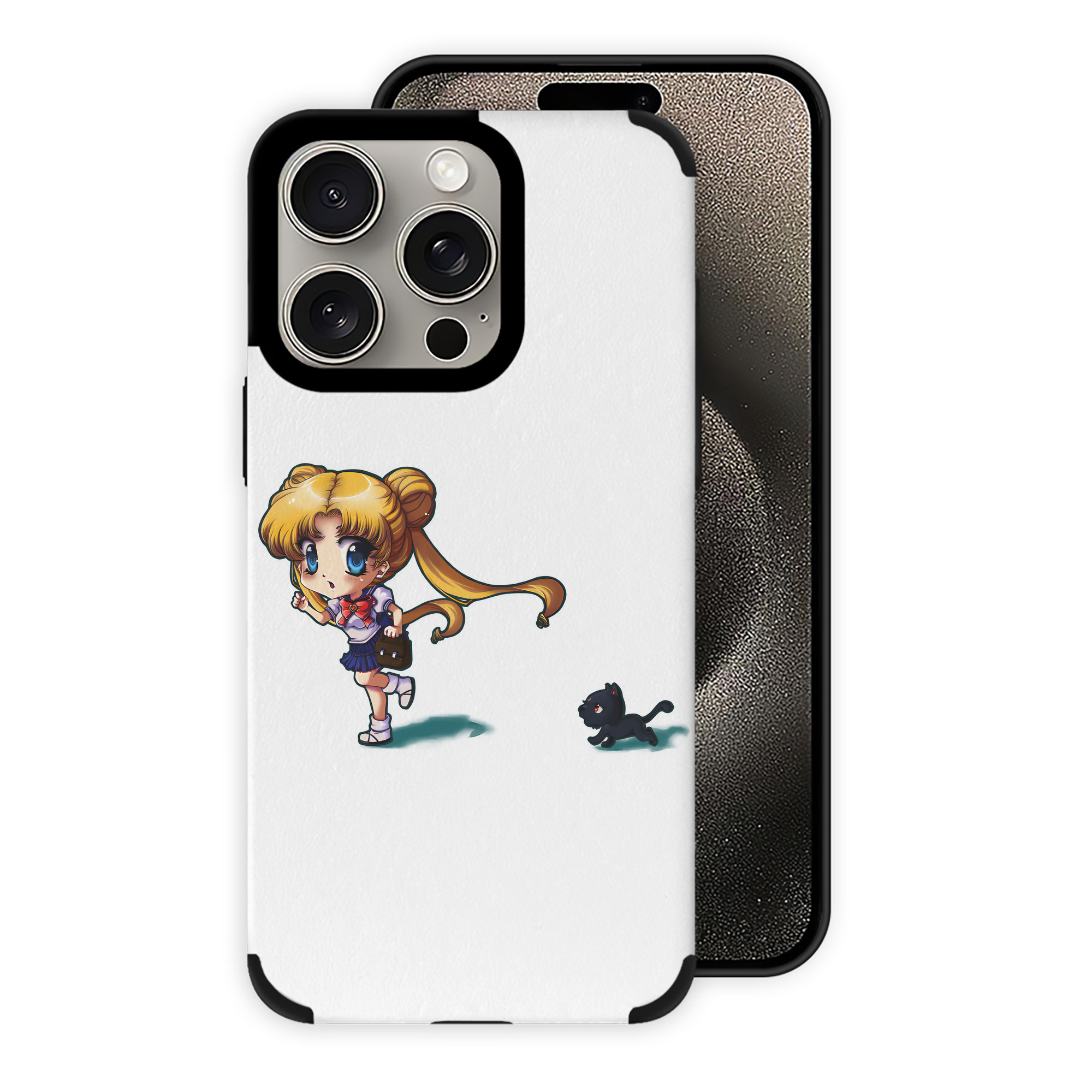 （画像用） 美少女戦士セーラームーン 愛野 美奈子 あいの みなこ Sailor Moon Aino Minako 【iPhone15ProMax対応】 PUレザー スマホケース 耐衝撃＆黄変防止