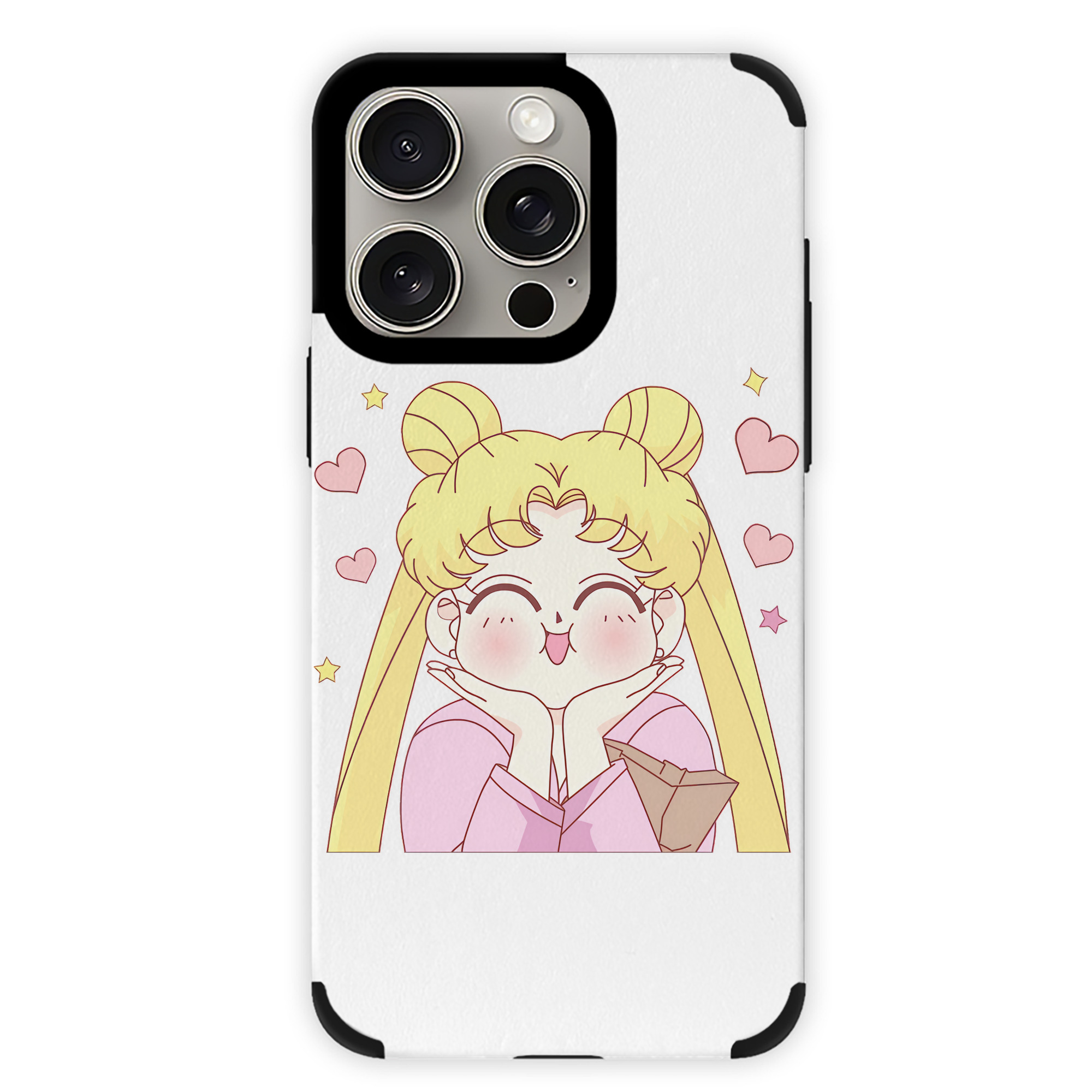 （画像用） 美少女戦士セーラームーン 愛野 美奈子 あいの みなこ Sailor Moon Aino Minako 【iPhone15ProMax対応】 PUレザー スマホケース 耐衝撃＆黄変防止