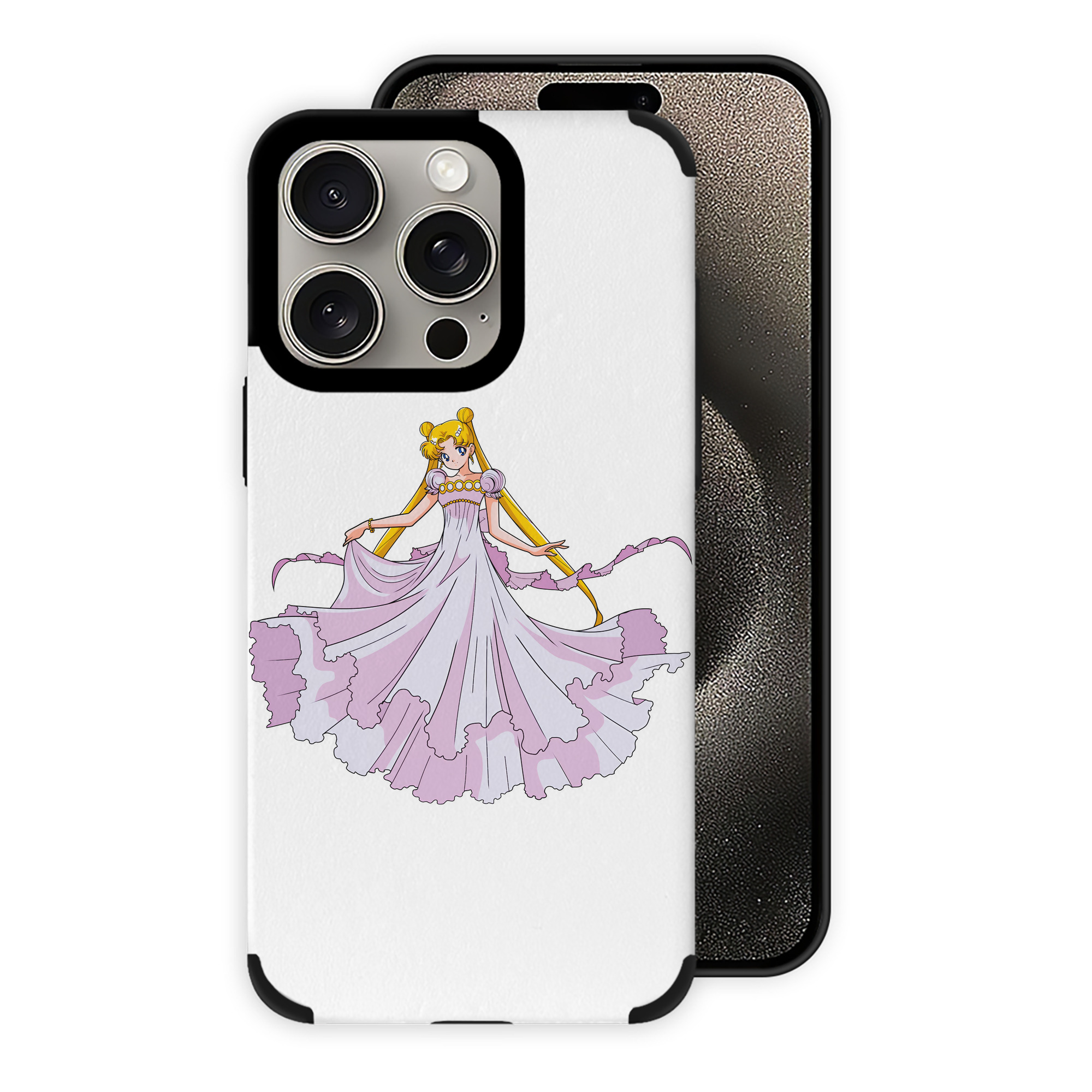 （画像用） 美少女戦士セーラームーン 愛野 美奈子 あいの みなこ Sailor Moon Aino Minako 【iPhone15ProMax対応】 PUレザー スマホケース 耐衝撃＆黄変防止