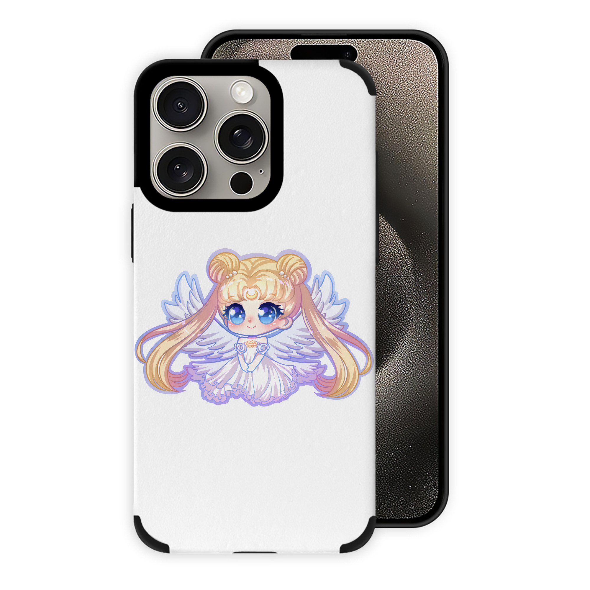 （画像用） 美少女戦士セーラームーン 愛野 美奈子 あいの みなこ Sailor Moon Aino Minako 【iPhone15ProMax対応】 PUレザー スマホケース 耐衝撃＆黄変防止