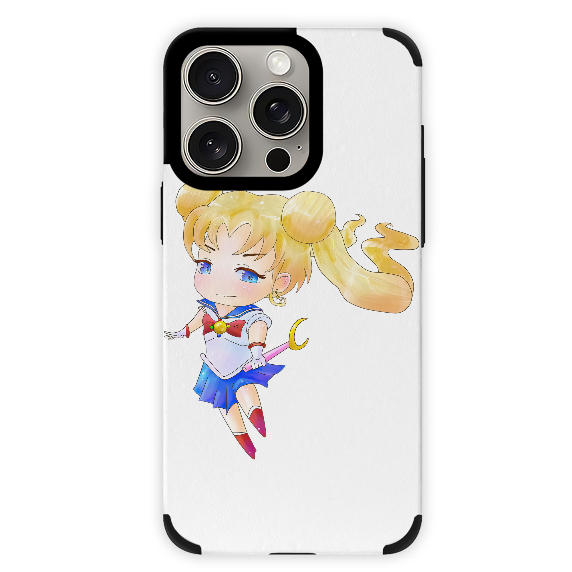 （画像用） 美少女戦士セーラームーン 愛野 美奈子 あいの みなこ Sailor Moon Aino Minako 【iPhone15ProMax対応】 PUレザー スマホケース 耐衝撃＆黄変防止