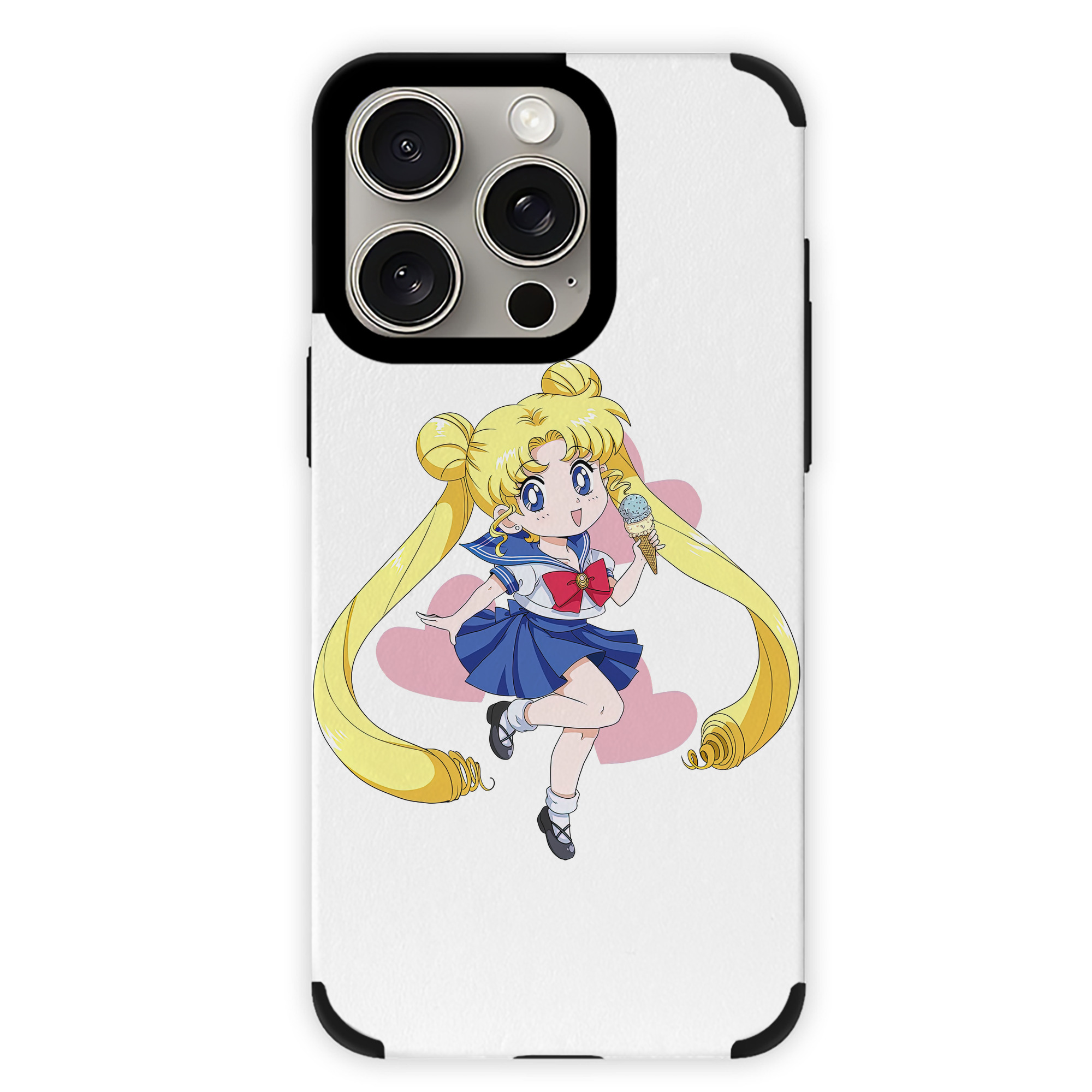 （画像用） 美少女戦士セーラームーン 愛野 美奈子 あいの みなこ Sailor Moon Aino Minako 【iPhone15ProMax対応】 PUレザー スマホケース 耐衝撃＆黄変防止