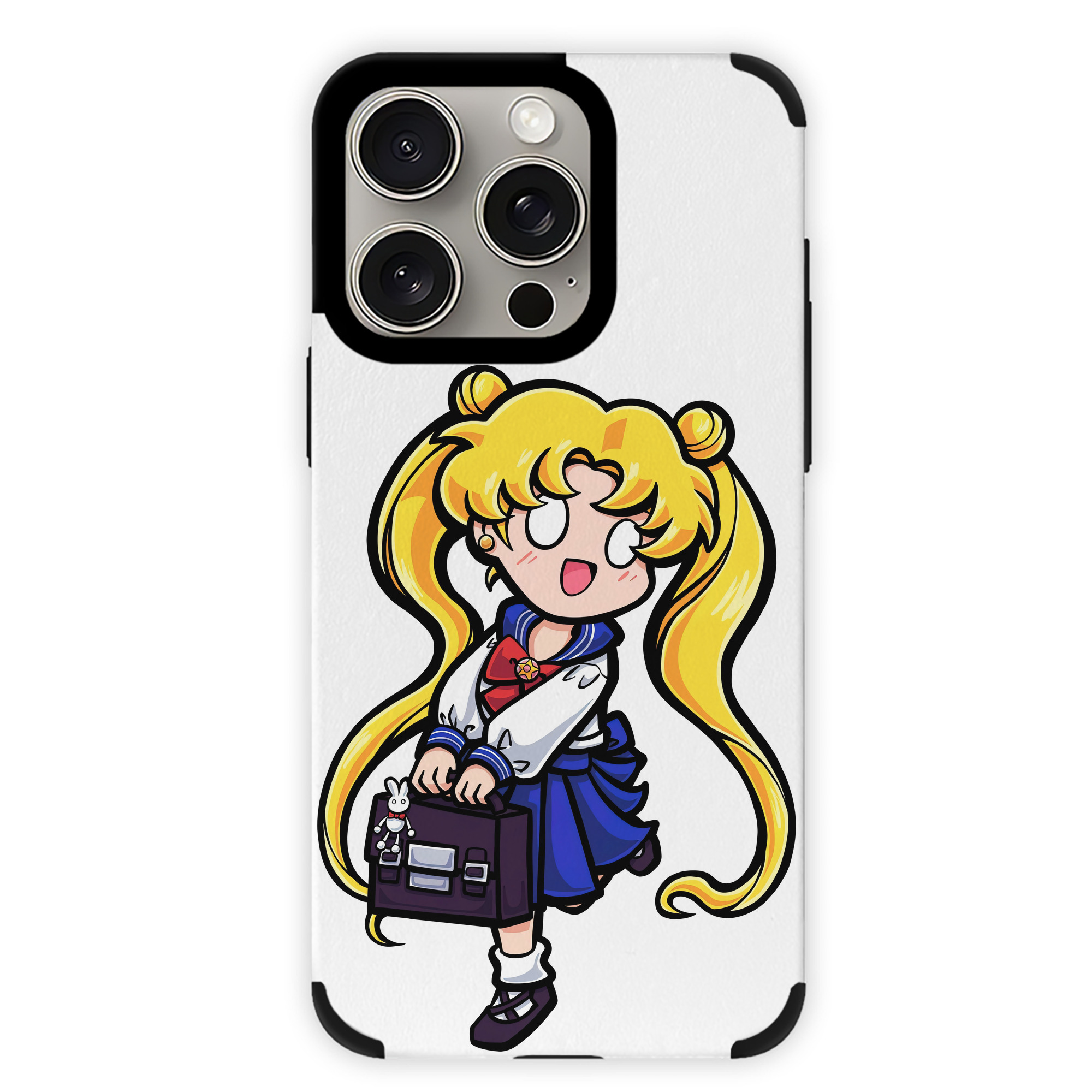 （画像用） 美少女戦士セーラームーン 愛野 美奈子 あいの みなこ Sailor Moon Aino Minako 【iPhone15ProMax対応】 PUレザー スマホケース 耐衝撃＆黄変防止