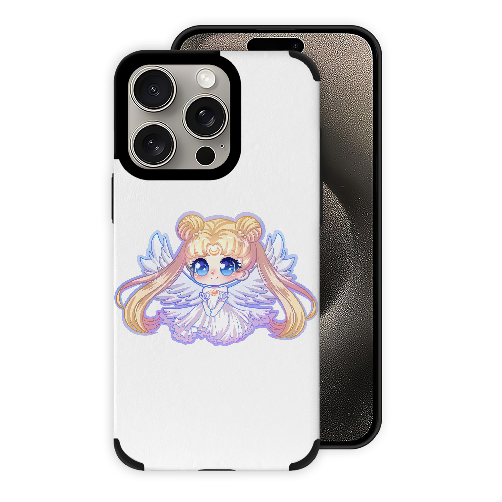 （画像用） 美少女戦士セーラームーン 愛野 美奈子 あいの みなこ Sailor Moon Aino Minako 【iPhone15ProMax対応】 PUレザー スマホケース 耐衝撃＆黄変防止