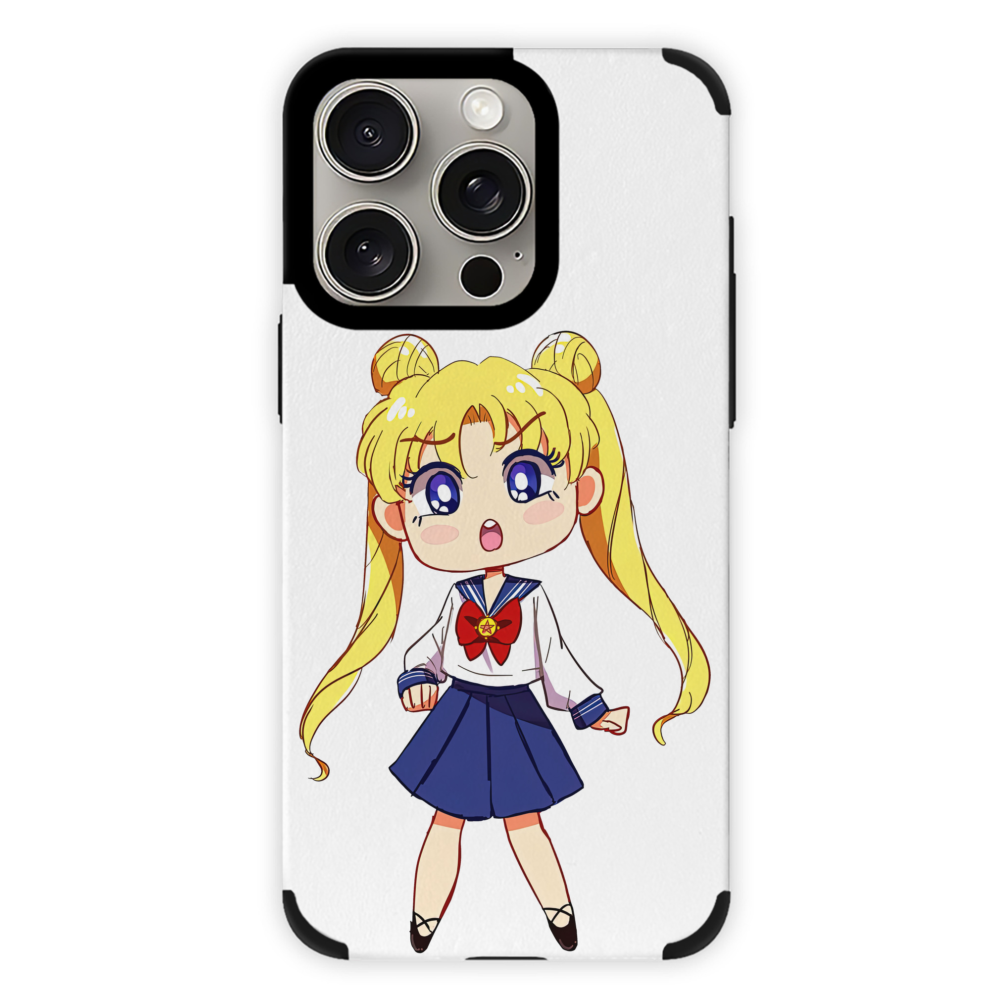 （画像用） 美少女戦士セーラームーン 愛野 美奈子 あいの みなこ Sailor Moon Aino Minako 【iPhone15ProMax対応】 PUレザー スマホケース 耐衝撃＆黄変防止