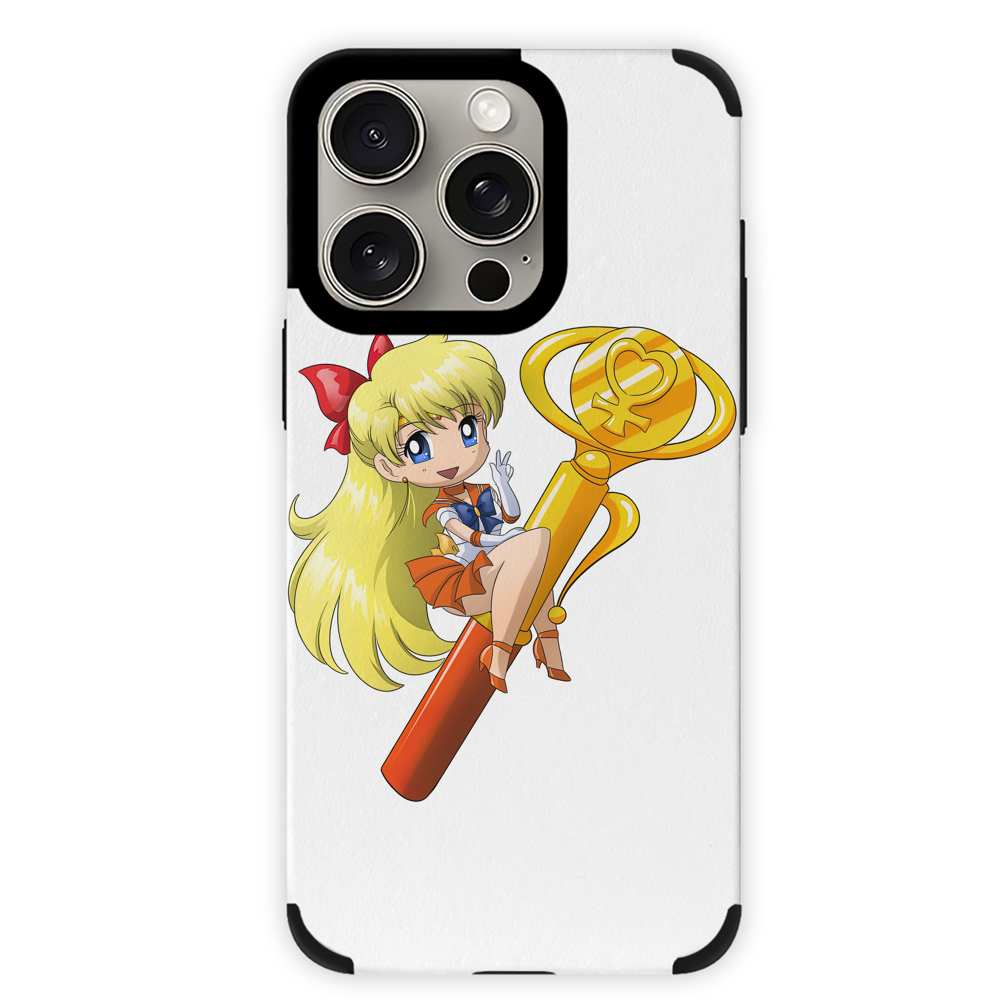 （画像用） 美少女戦士セーラームーン 愛野 美奈子 あいの みなこ Sailor Moon Aino Minako 【iPhone15ProMax対応】 PUレザー スマホケース 耐衝撃＆黄変防止