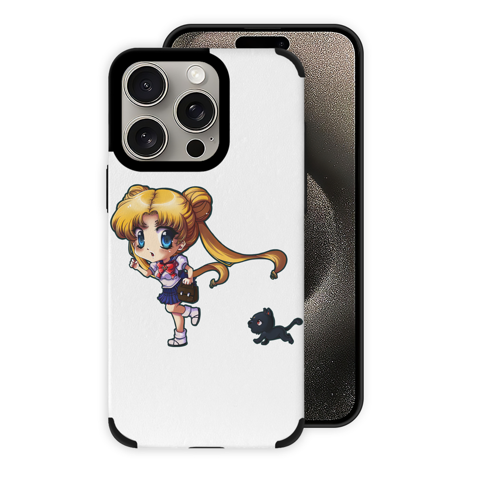 （画像用） 美少女戦士セーラームーン 愛野 美奈子 あいの みなこ Sailor Moon Aino Minako 【iPhone15ProMax対応】 PUレザー スマホケース 耐衝撃＆黄変防止
