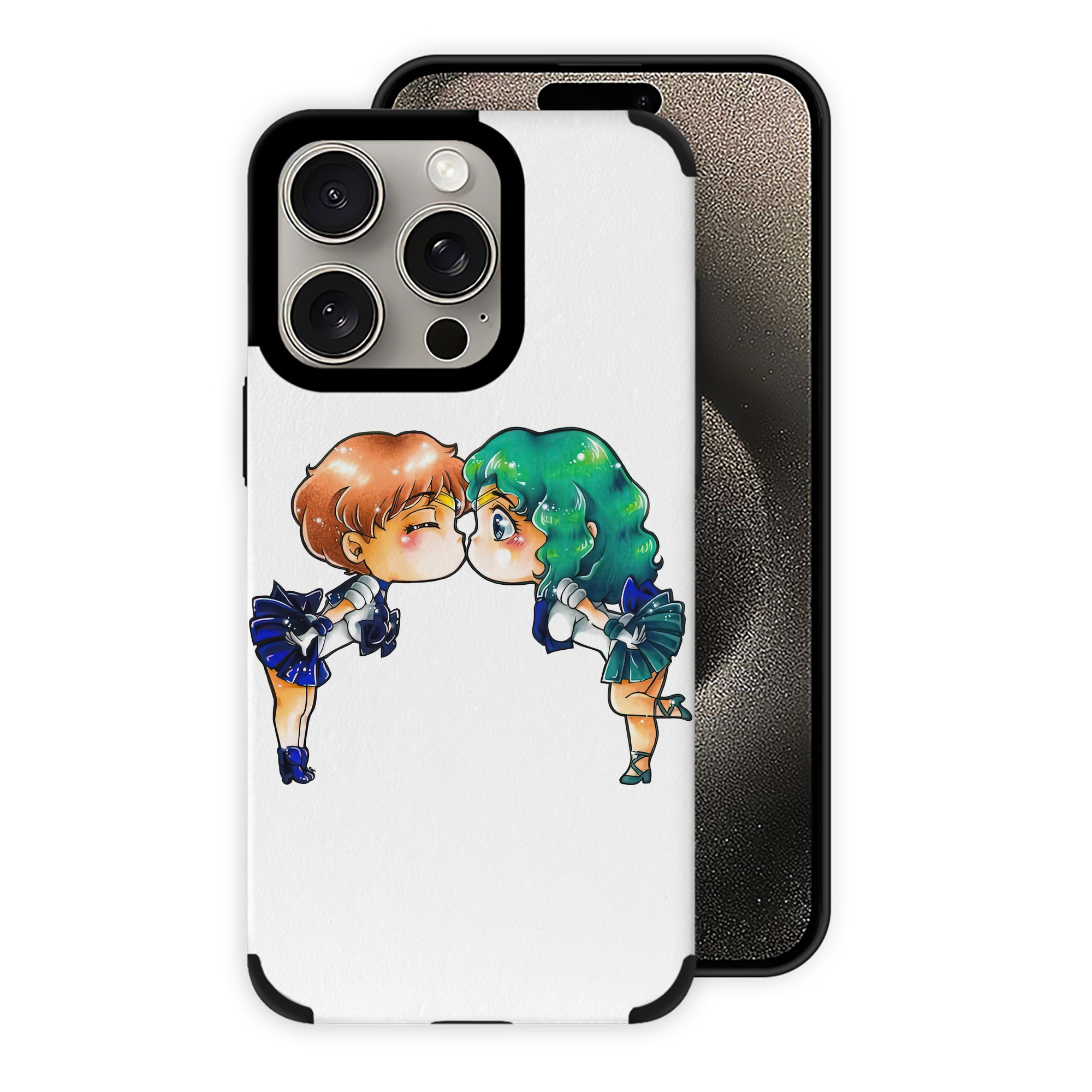 （画像用） 美少女戦士セーラームーン 天王はるか Sailor Moon Tenoh Haruka 【iPhone15ProMax対応】 PUレザー スマホケース 耐衝撃＆黄変防止